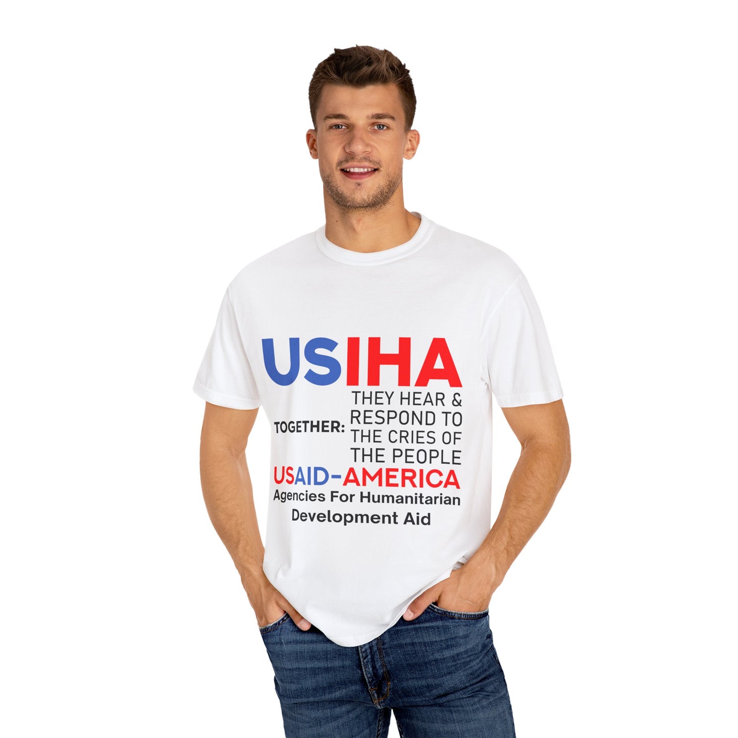 USIHA and USAID-America: Together Tshirt