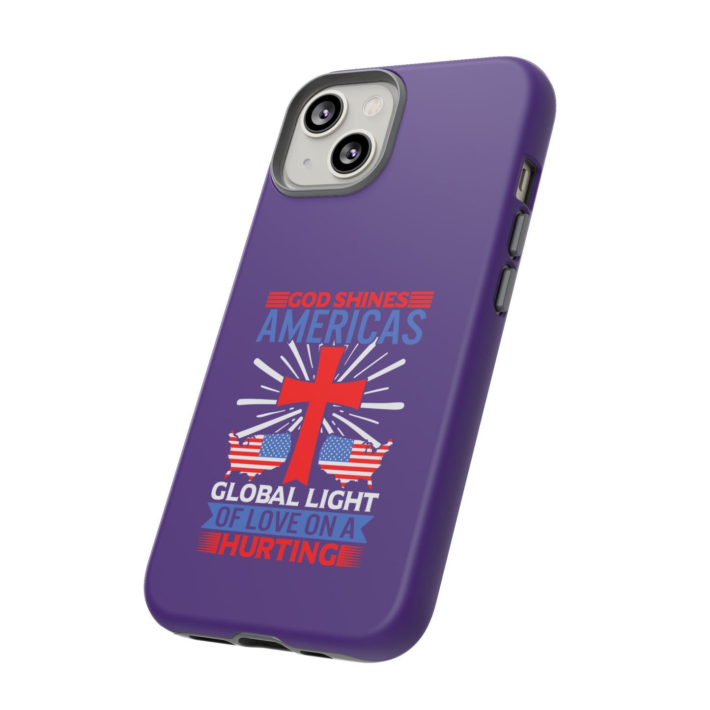 God Shines Global Light Of Love Cellphone Case