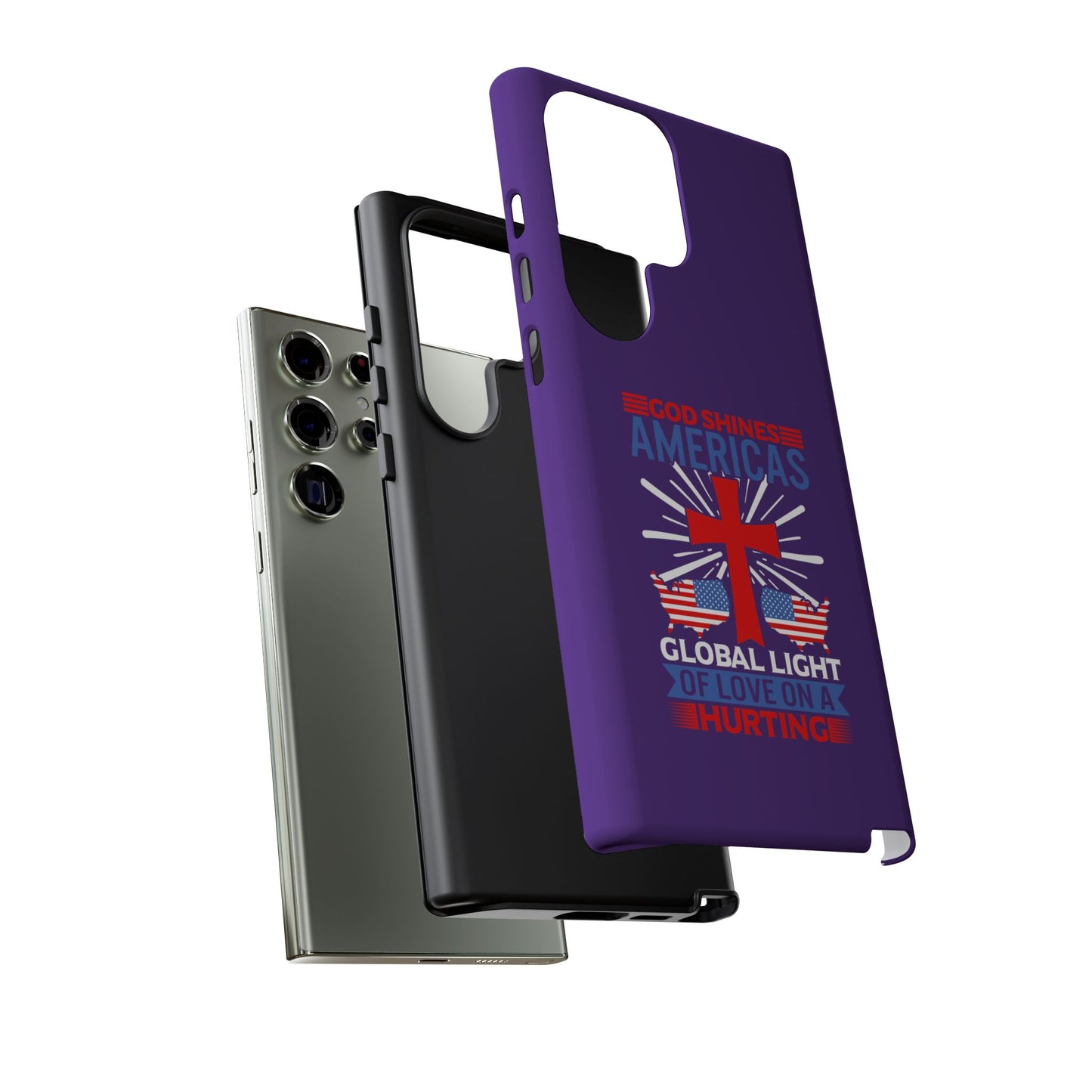 God Shines Global Light Of Love Cellphone Case