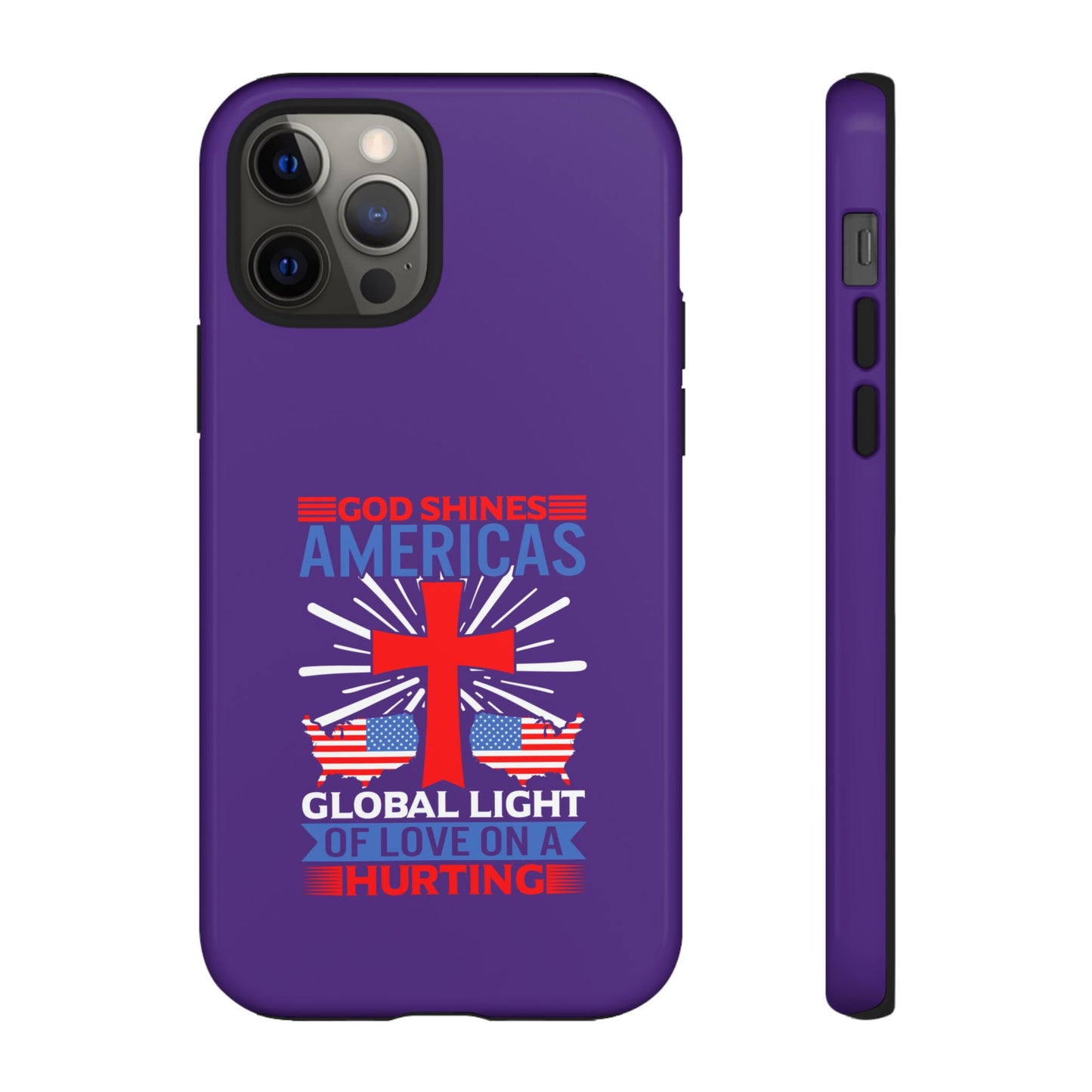 God Shines Global Light Of Love Cellphone Case