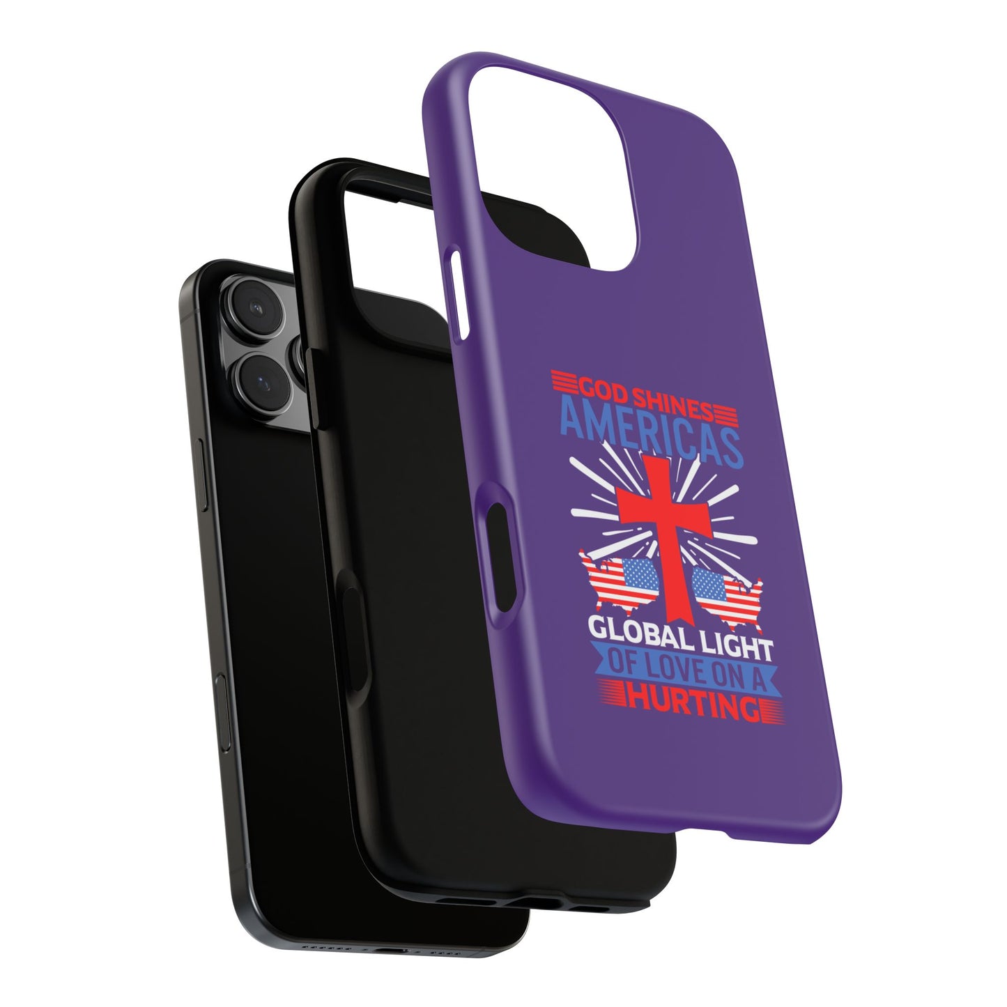 God Shines Global Light Of Love Cellphone Case