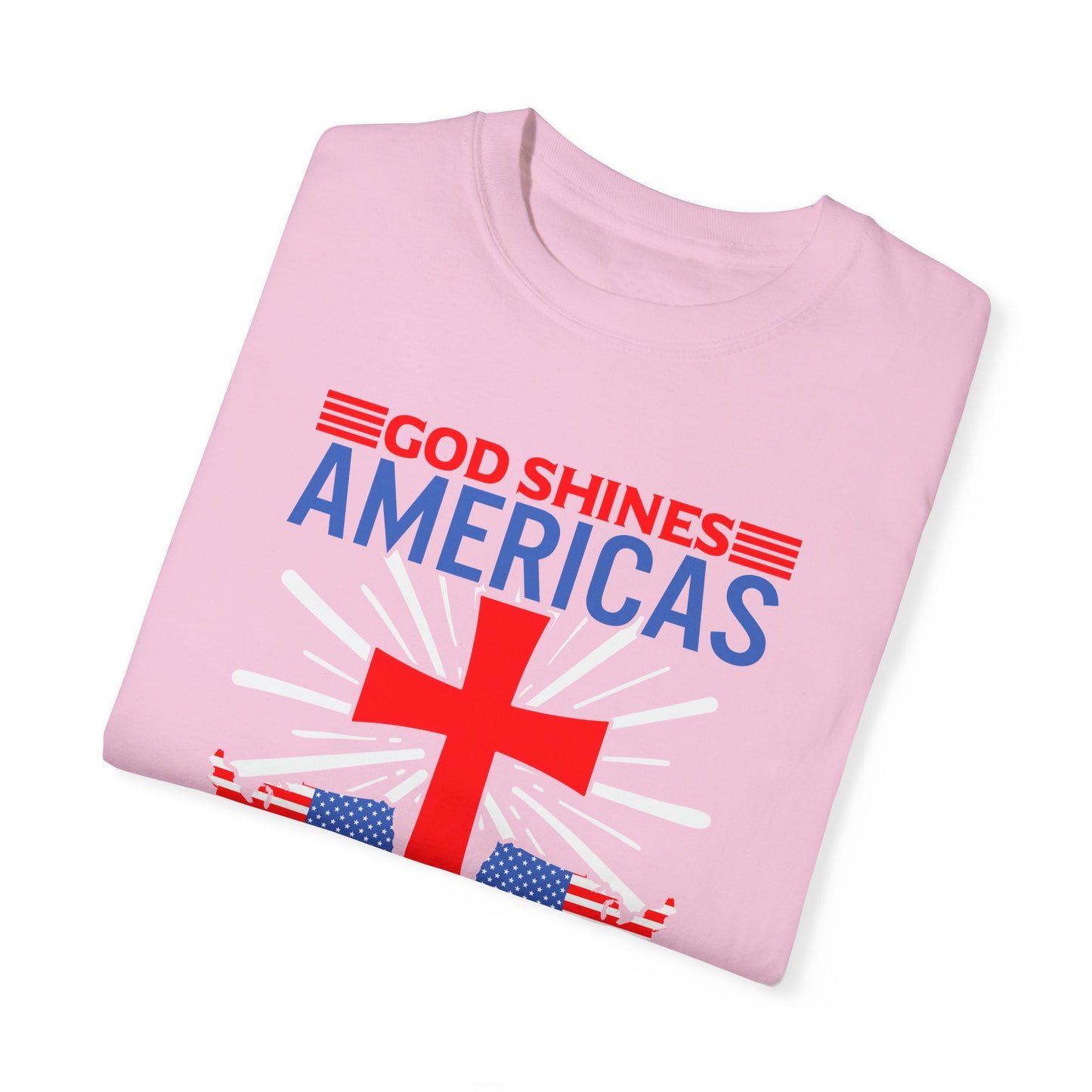 USIHA: 'God Shines America's Global Light' T-Shirt