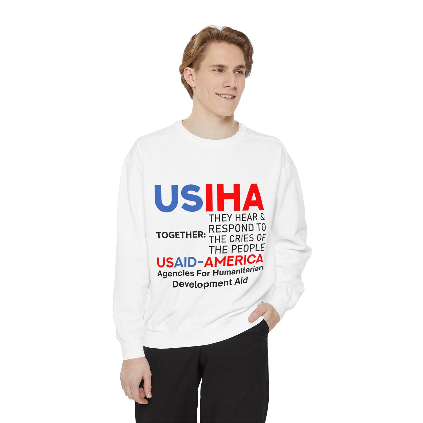USIHA and USAID-America: Together Sweatshirt