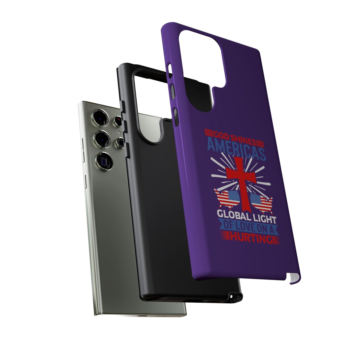 God Shines Global Light Of Love Cellphone Case