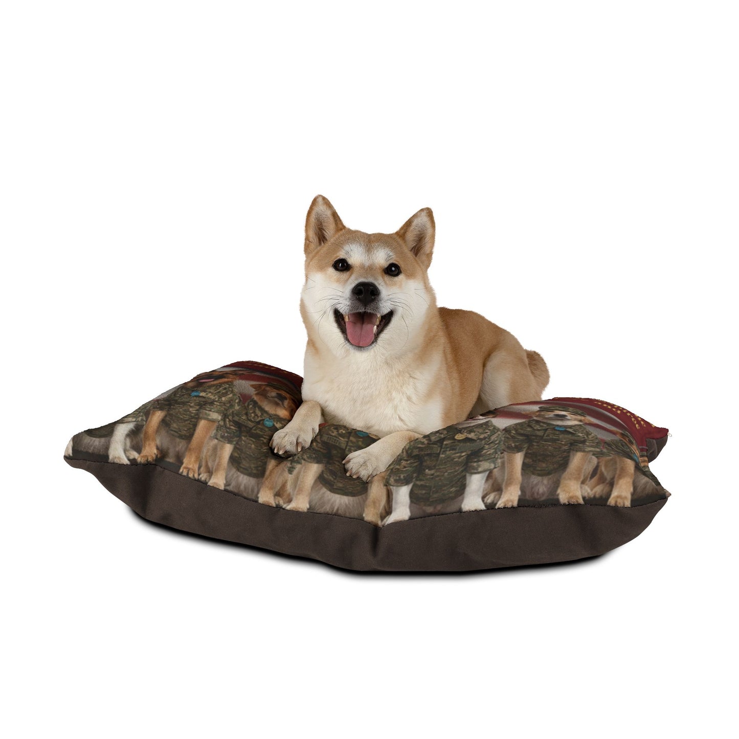 The Strength of Our Military/Veteran Dog Moms Pet Bed