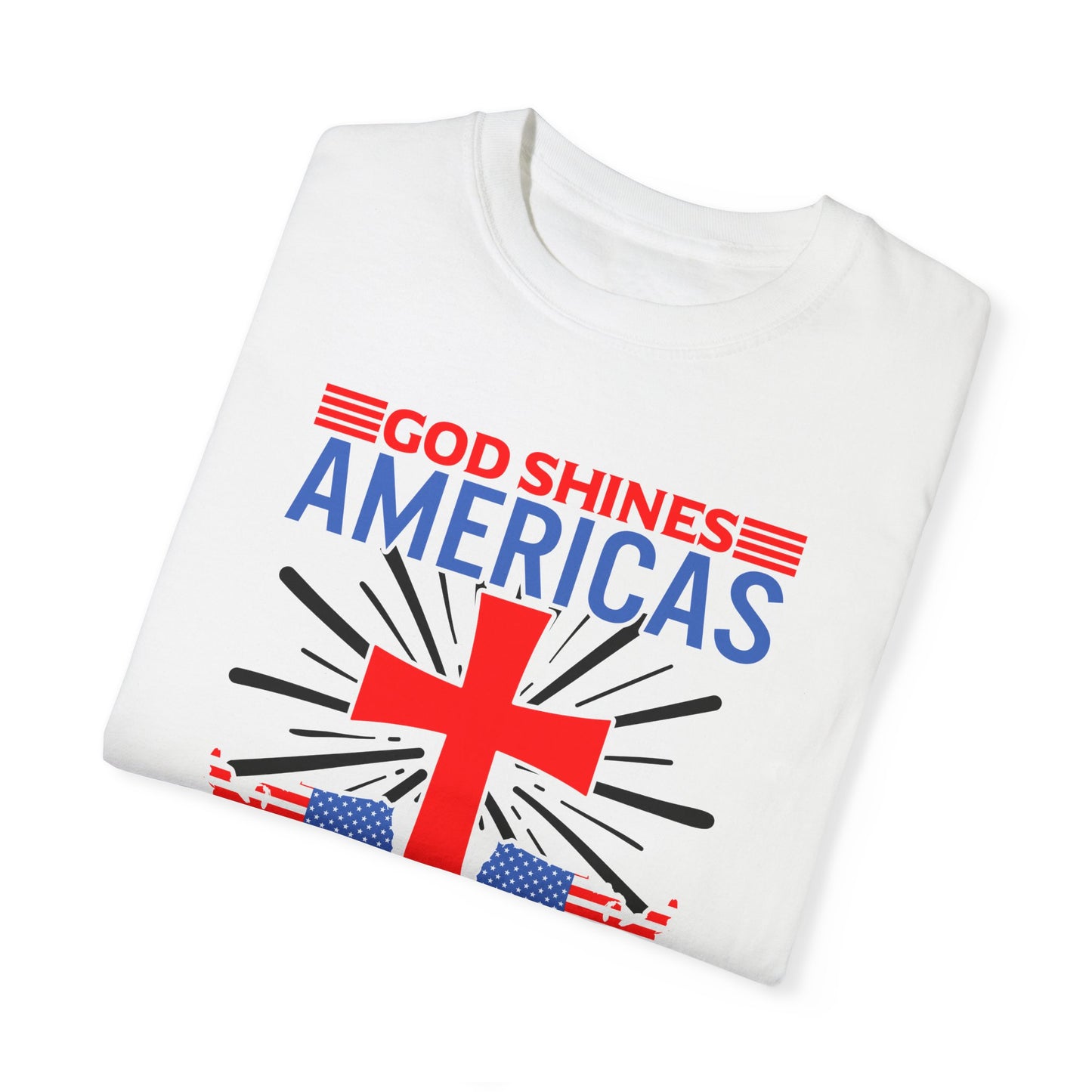 USIHA: 'God Shines America's Global Light' T-Shirt