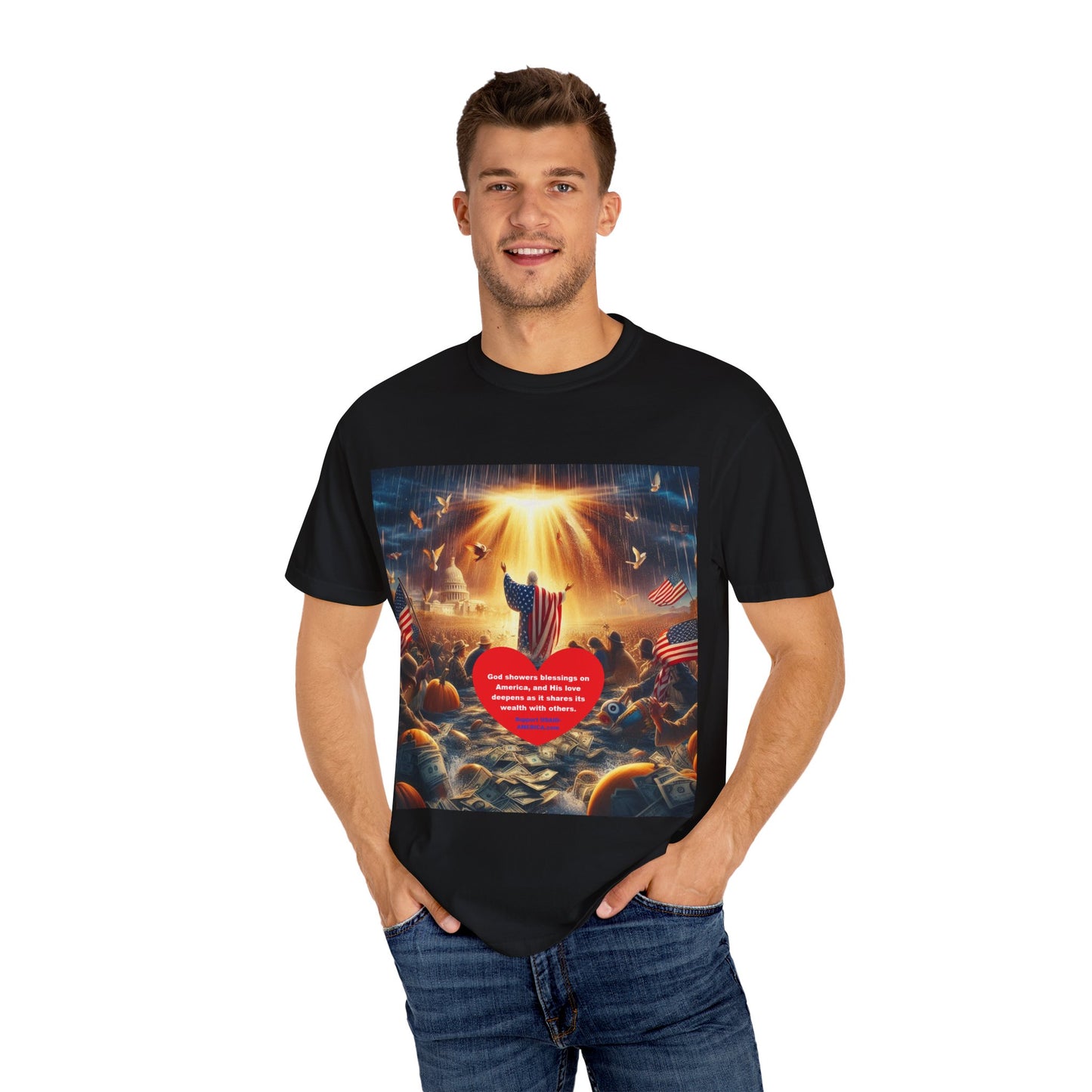 American's Share Their Blessings Unisex T-Shirt