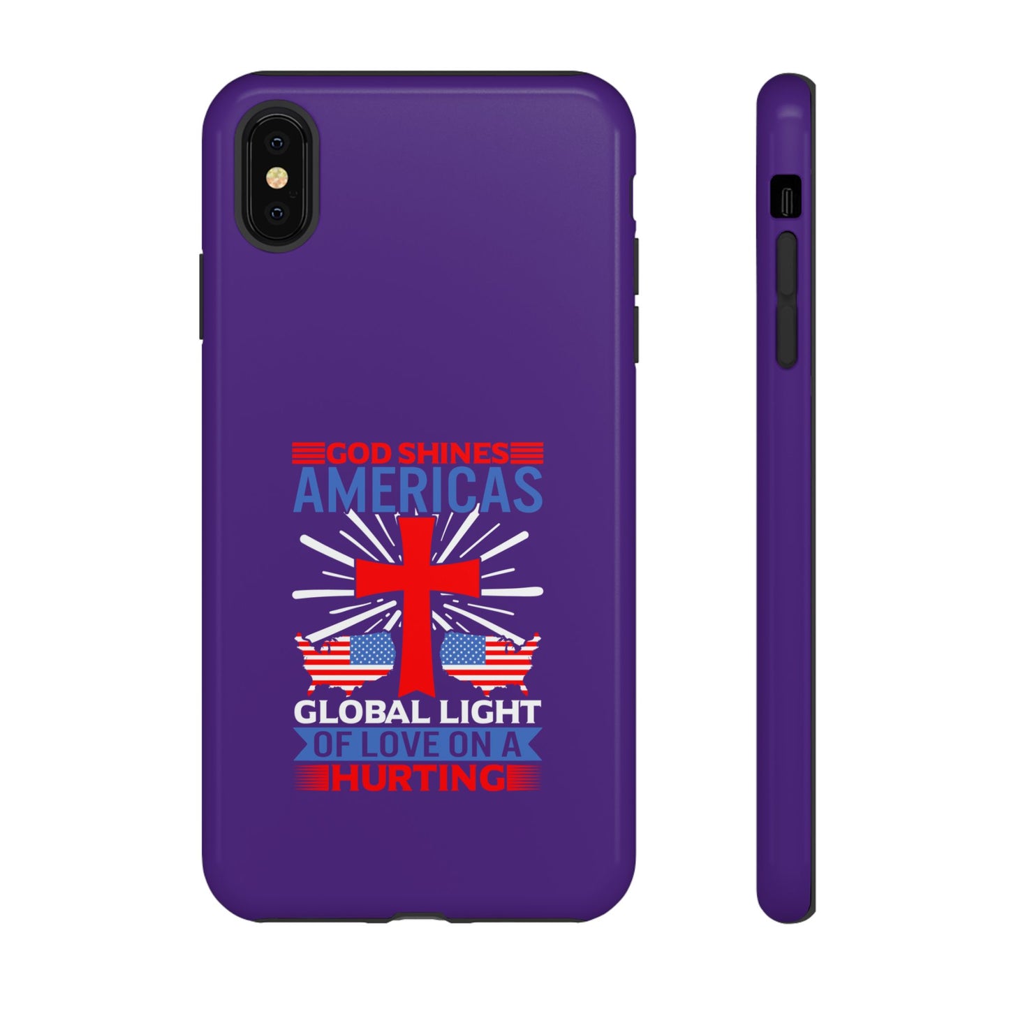 God Shines Global Light Of Love Cellphone Case