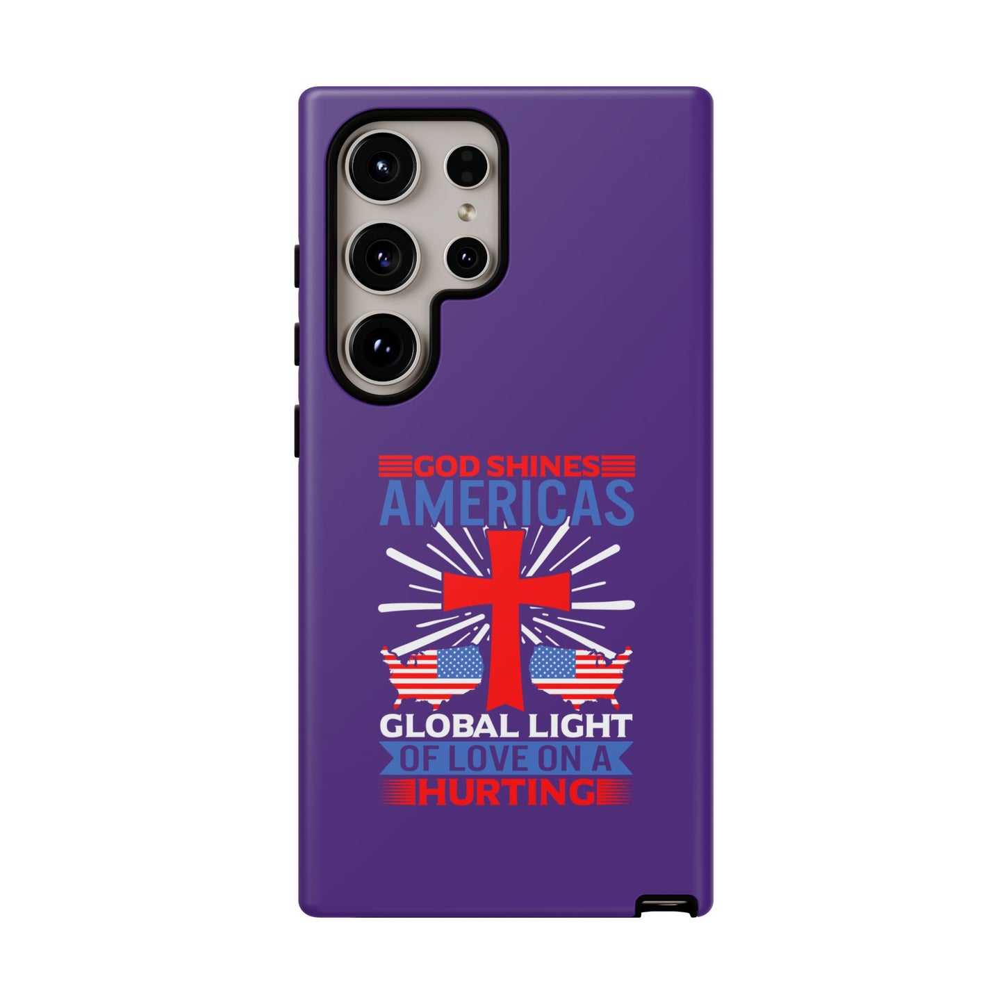 God Shines Global Light Of Love Cellphone Case