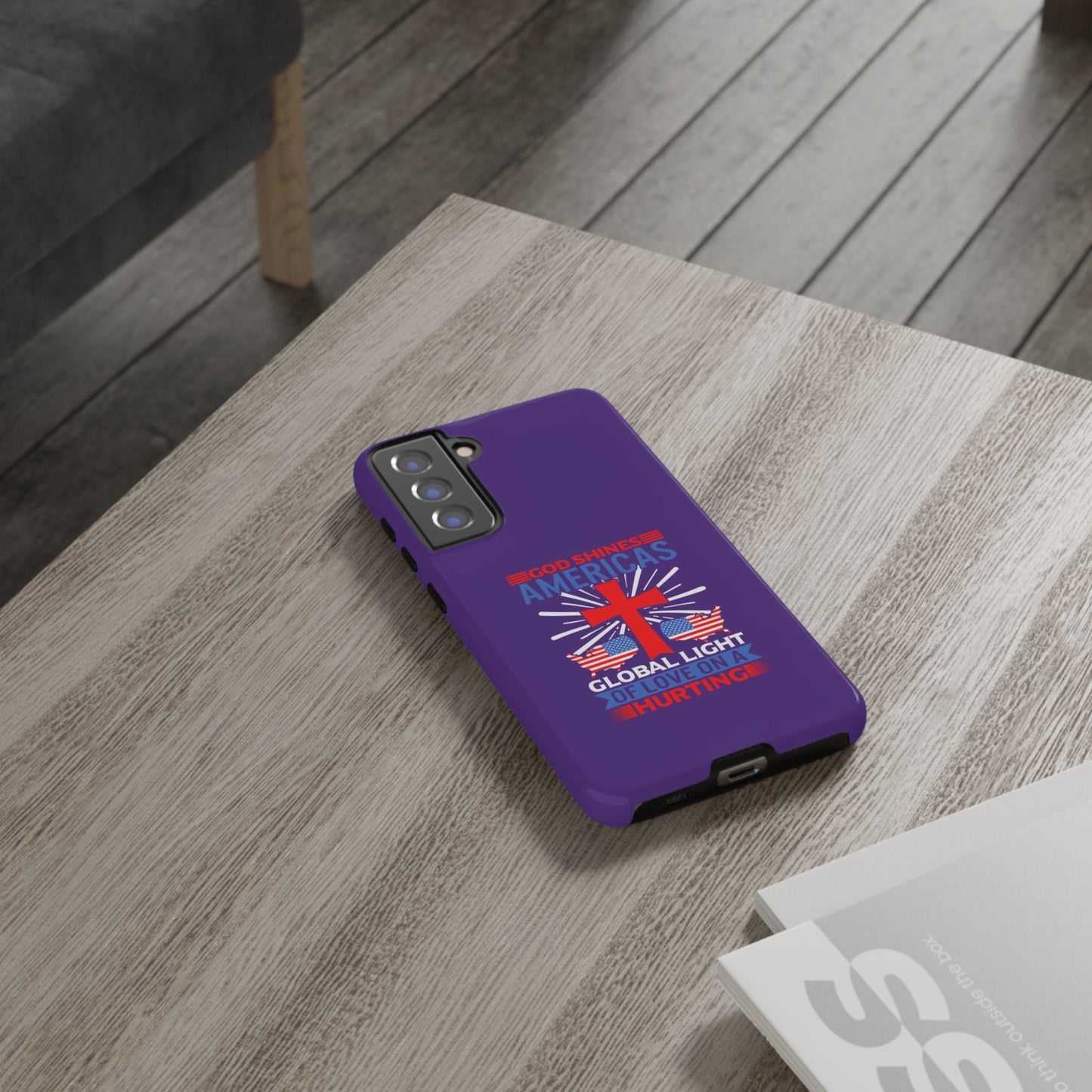 God Shines Global Light Of Love Cellphone Case