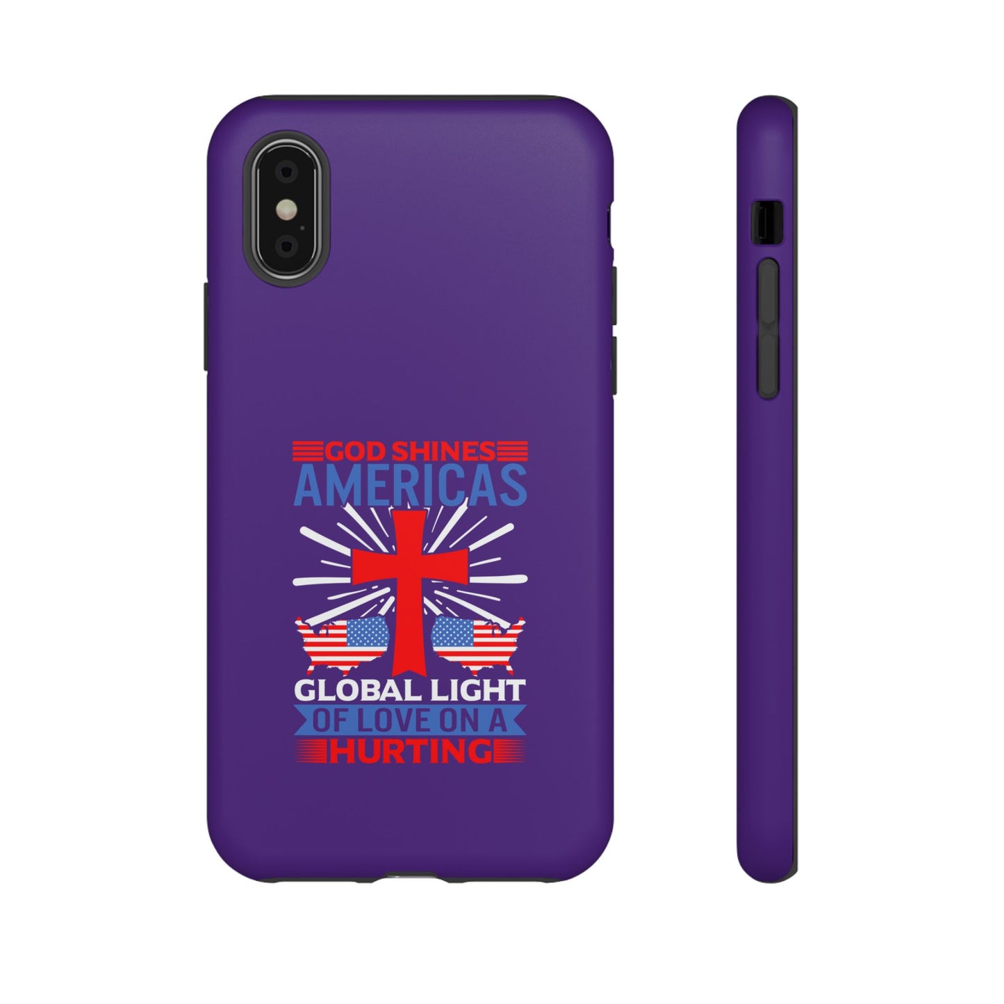 God Shines Global Light Of Love Cellphone Case