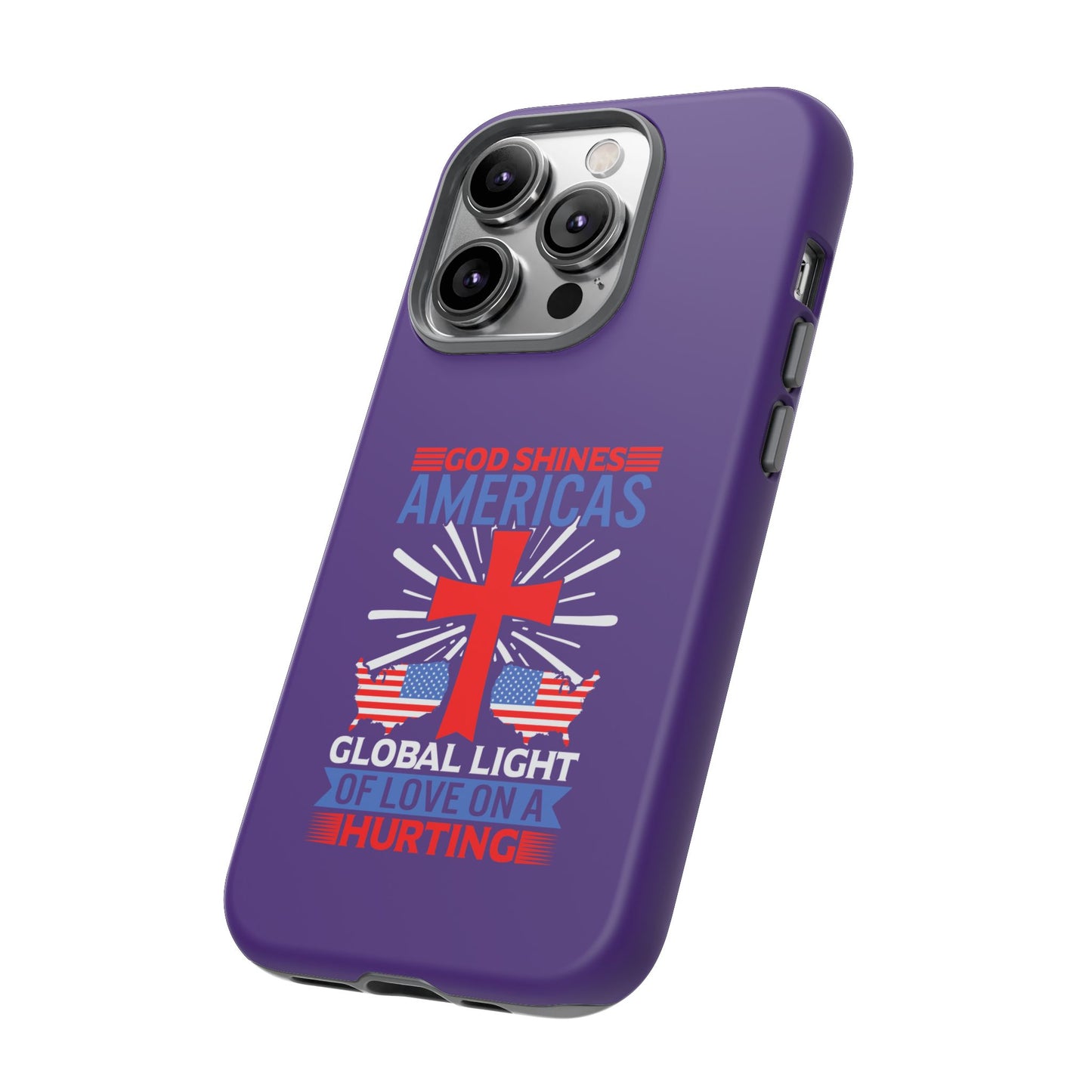God Shines Global Light Of Love Cellphone Case