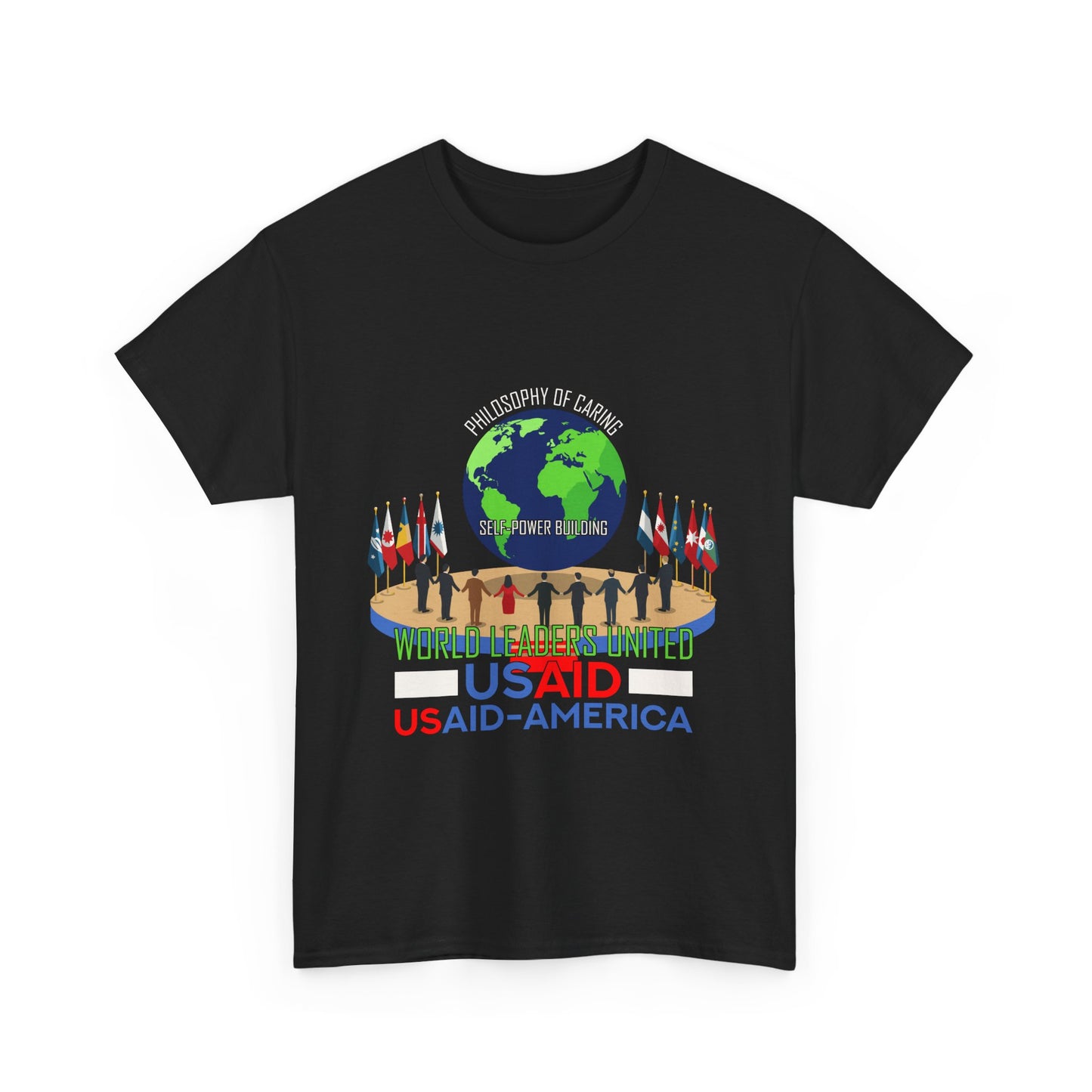 Unite for Humanity: The "Philosophy of Caring" T-Shirt