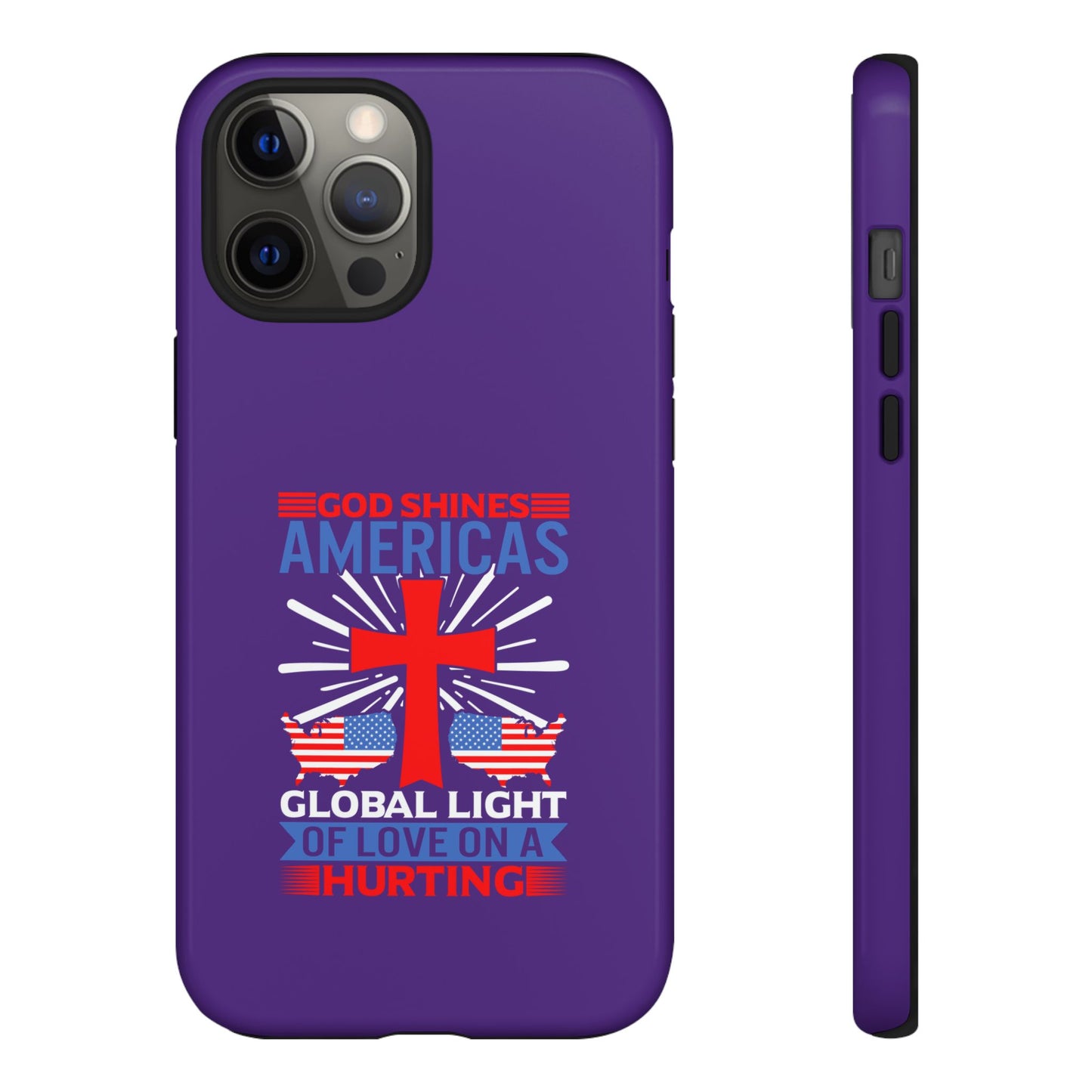 God Shines Global Light Of Love Cellphone Case