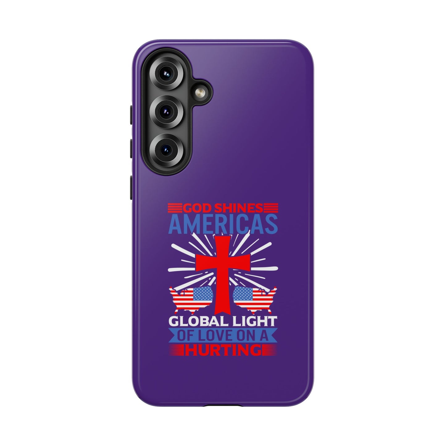 God Shines Global Light Of Love Cellphone Case
