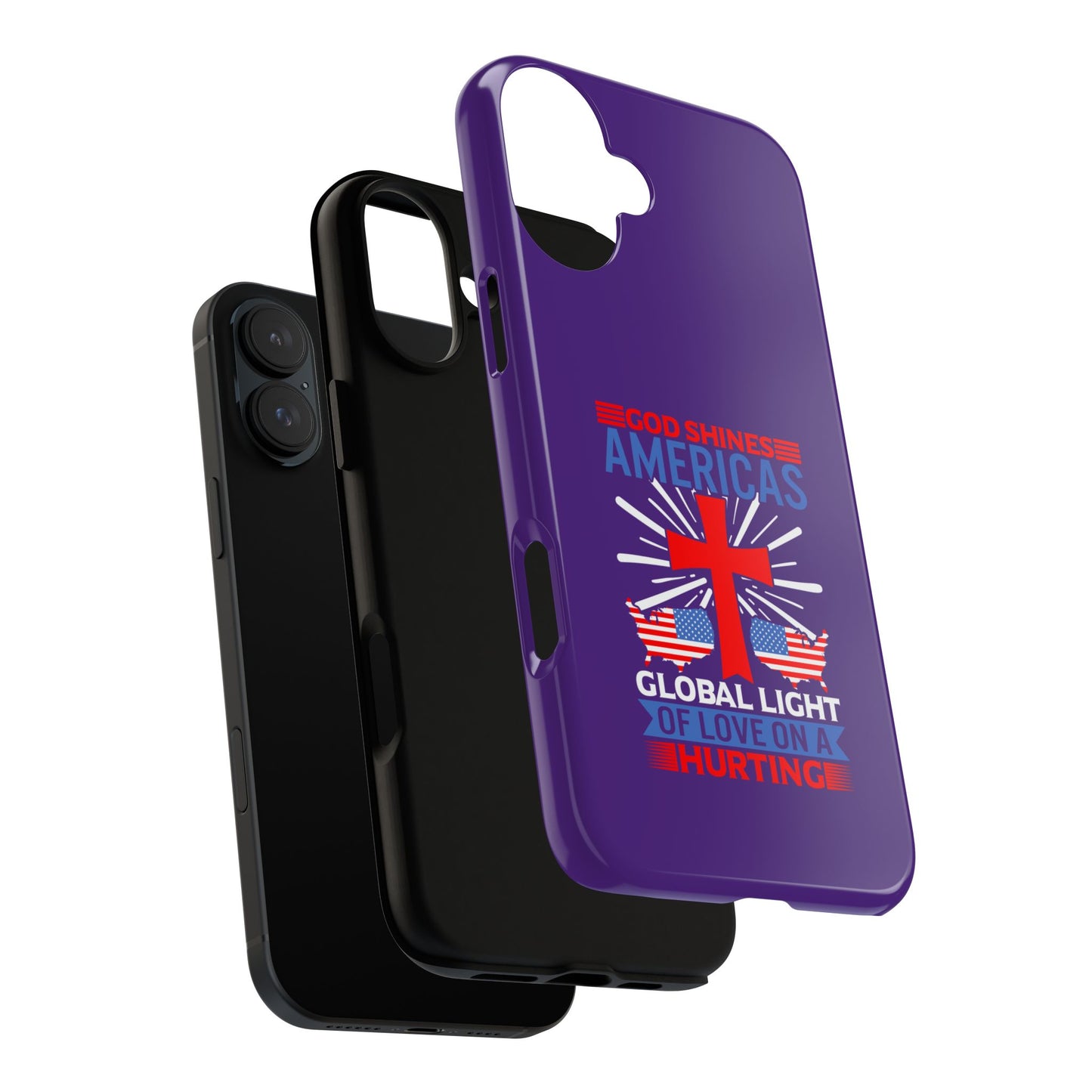 God Shines Global Light Of Love Cellphone Case