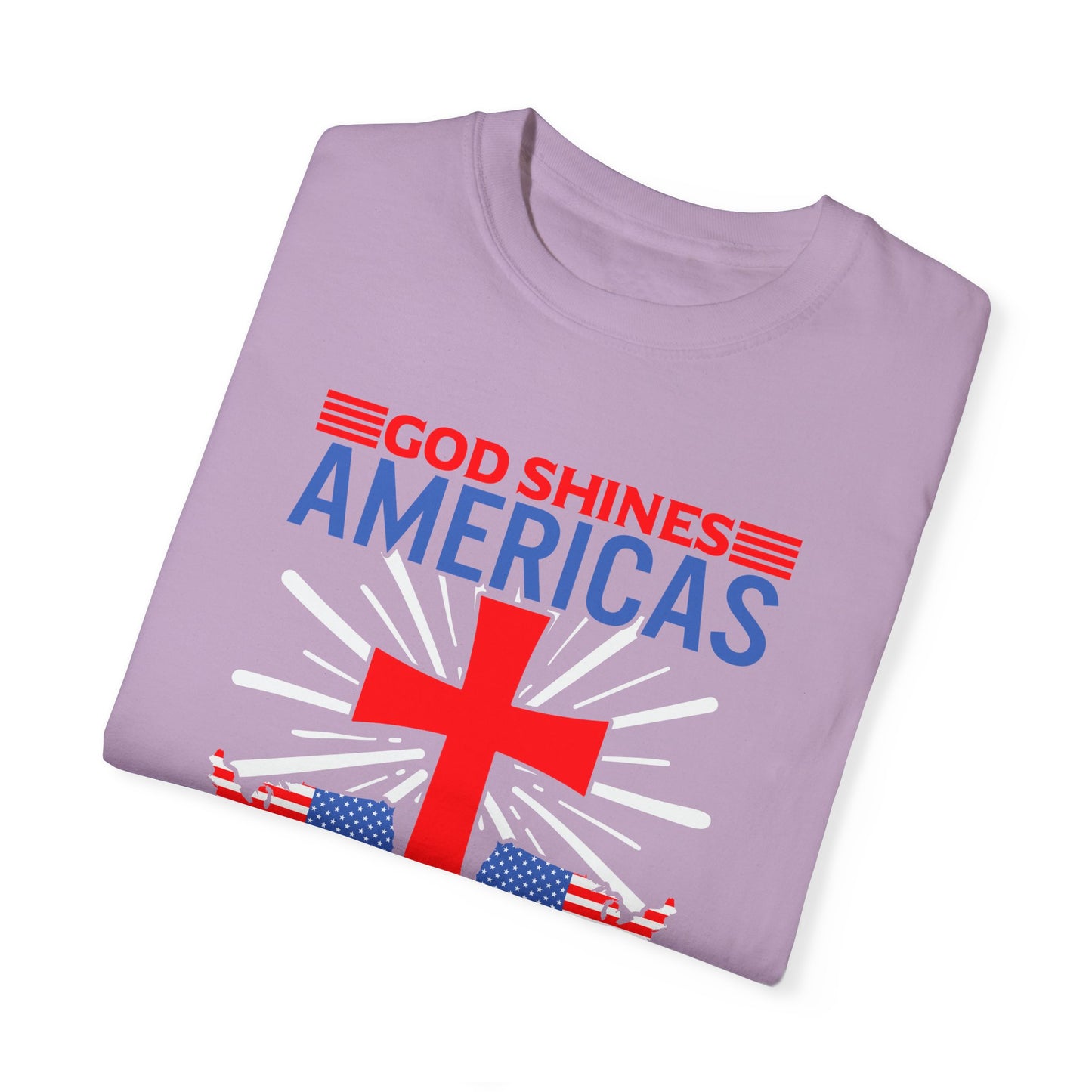 USIHA: 'God Shines America's Global Light' T-Shirt