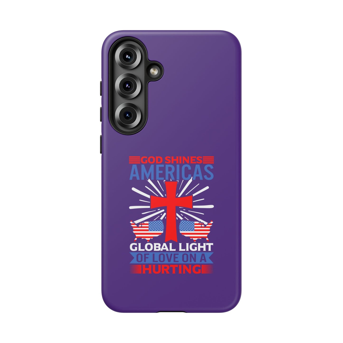 God Shines Global Light Of Love Cellphone Case