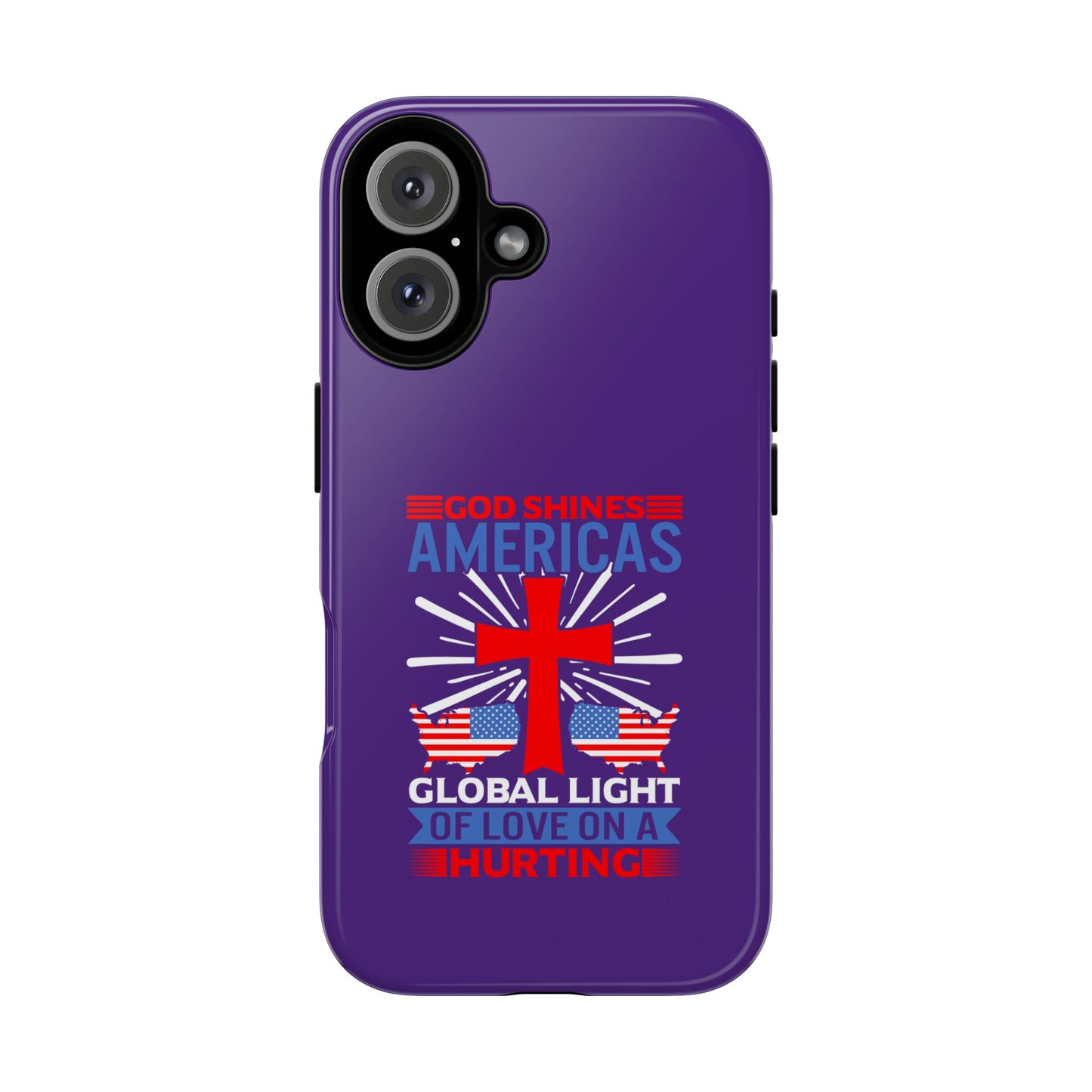 God Shines Global Light Of Love Cellphone Case