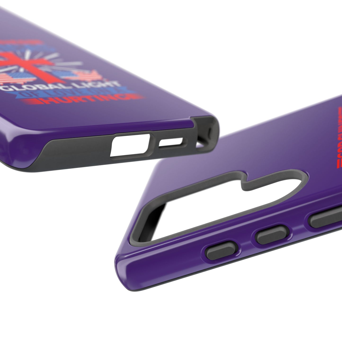 God Shines Global Light Of Love Cellphone Case
