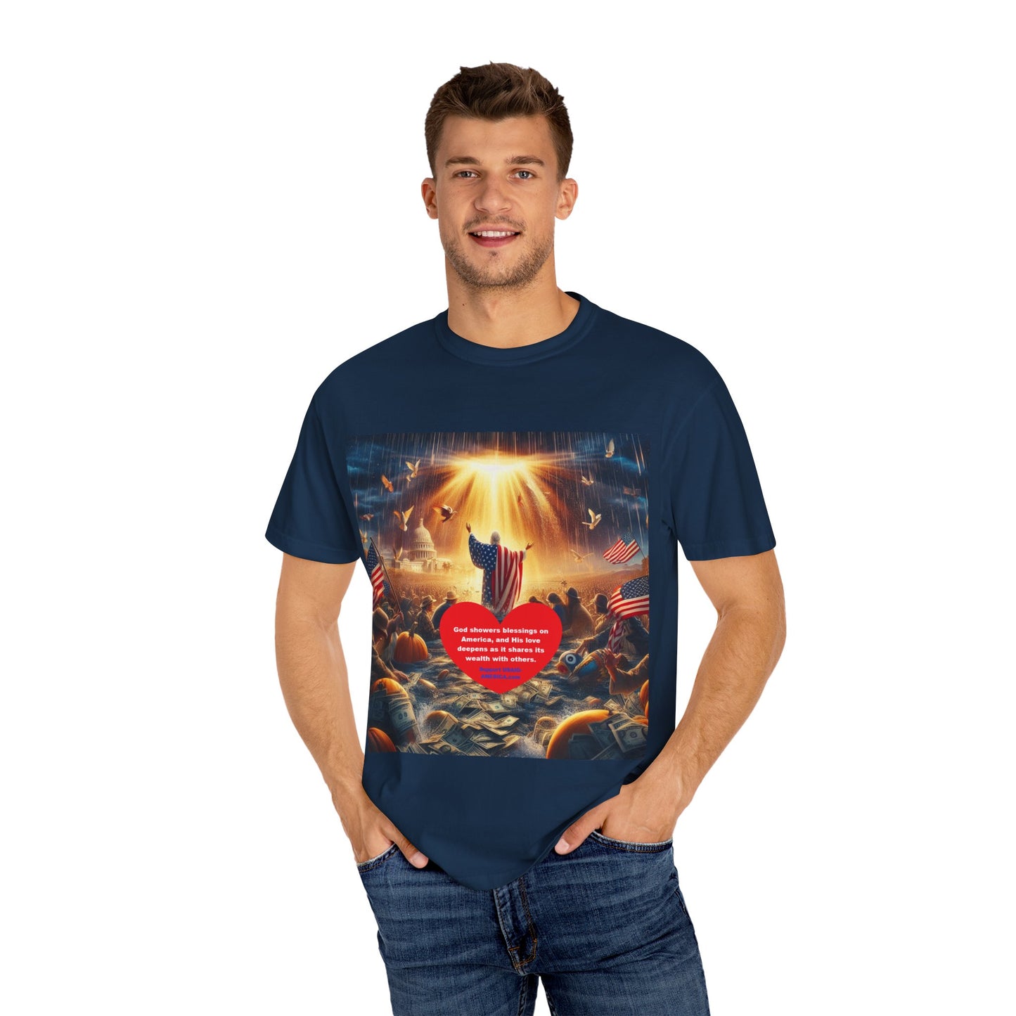 American's Share Their Blessings Unisex T-Shirt