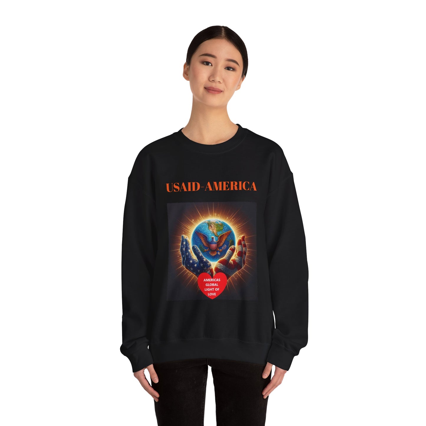 USAID-AMERICA America's Global Light of Love T-Shirt