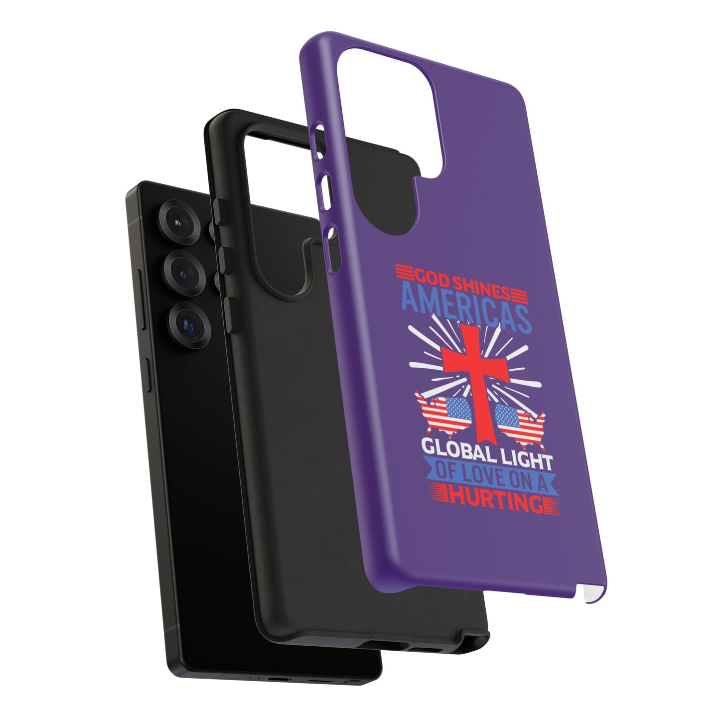 God Shines Global Light Of Love Cellphone Case