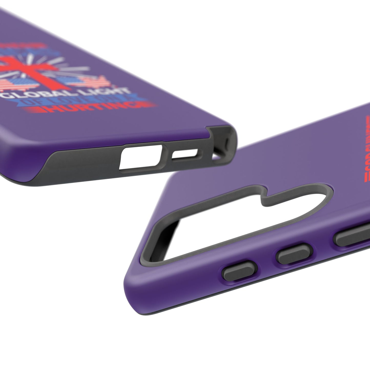 God Shines Global Light Of Love Cellphone Case