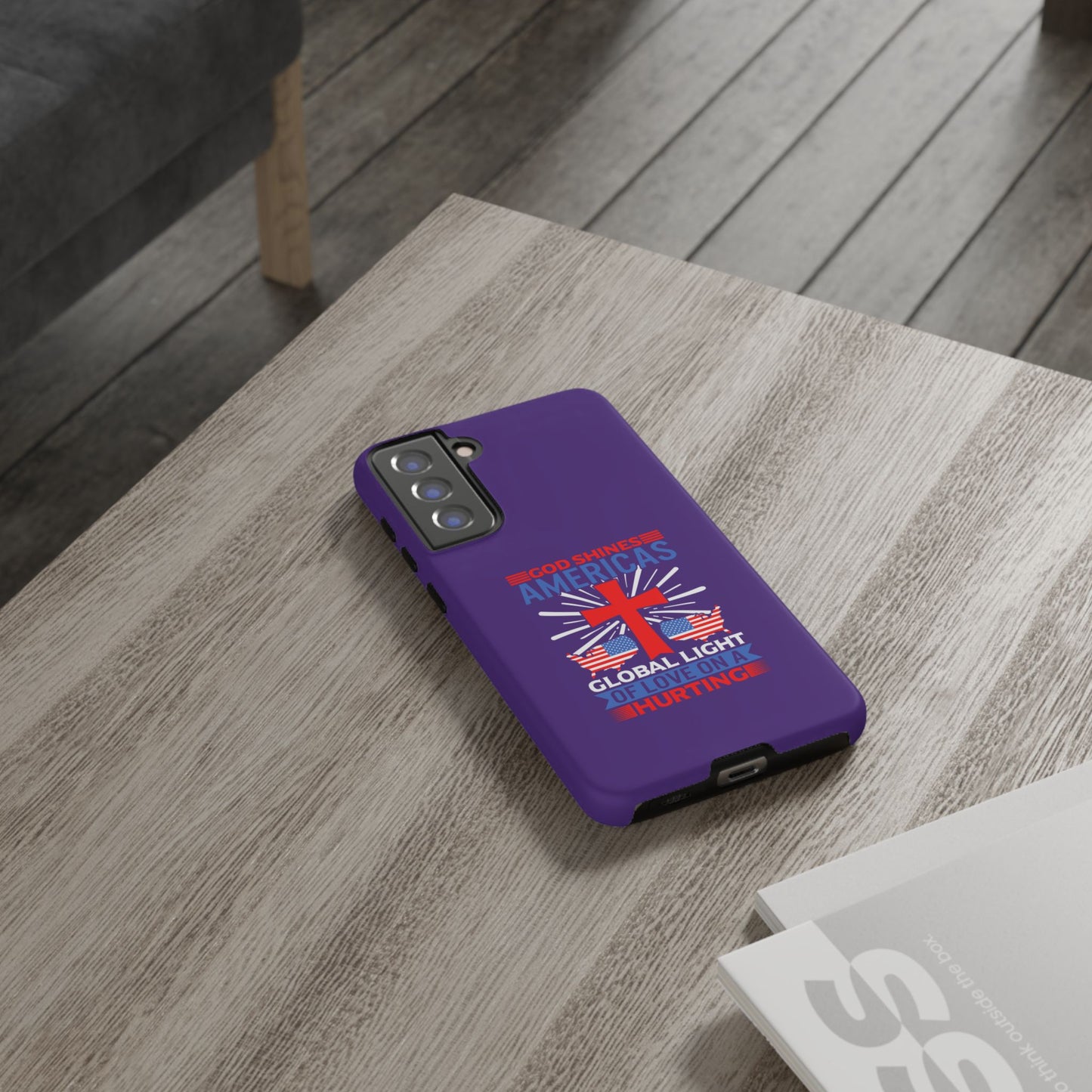 God Shines Global Light Of Love Cellphone Case