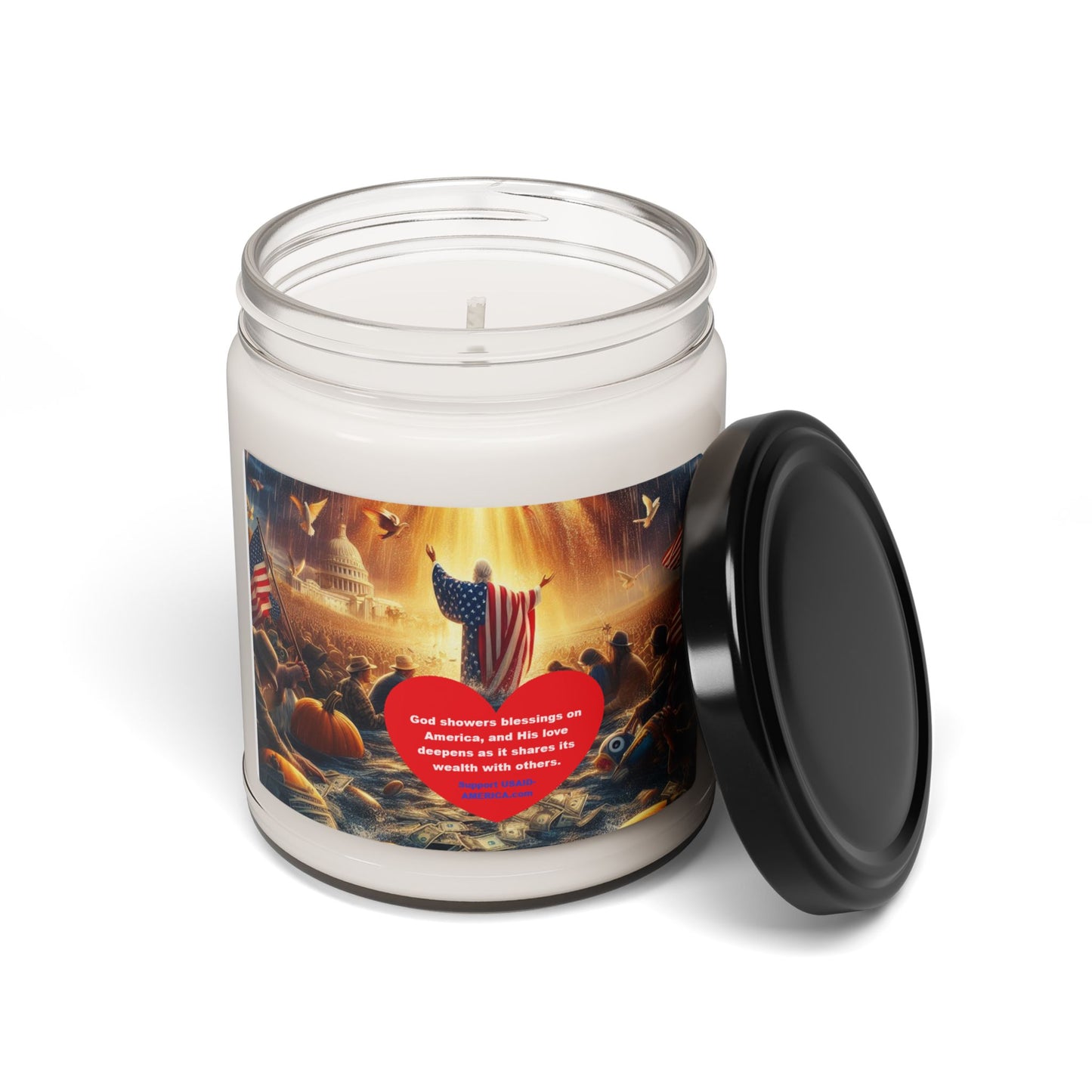 America Shares Their Blessings Scented Soy Candle