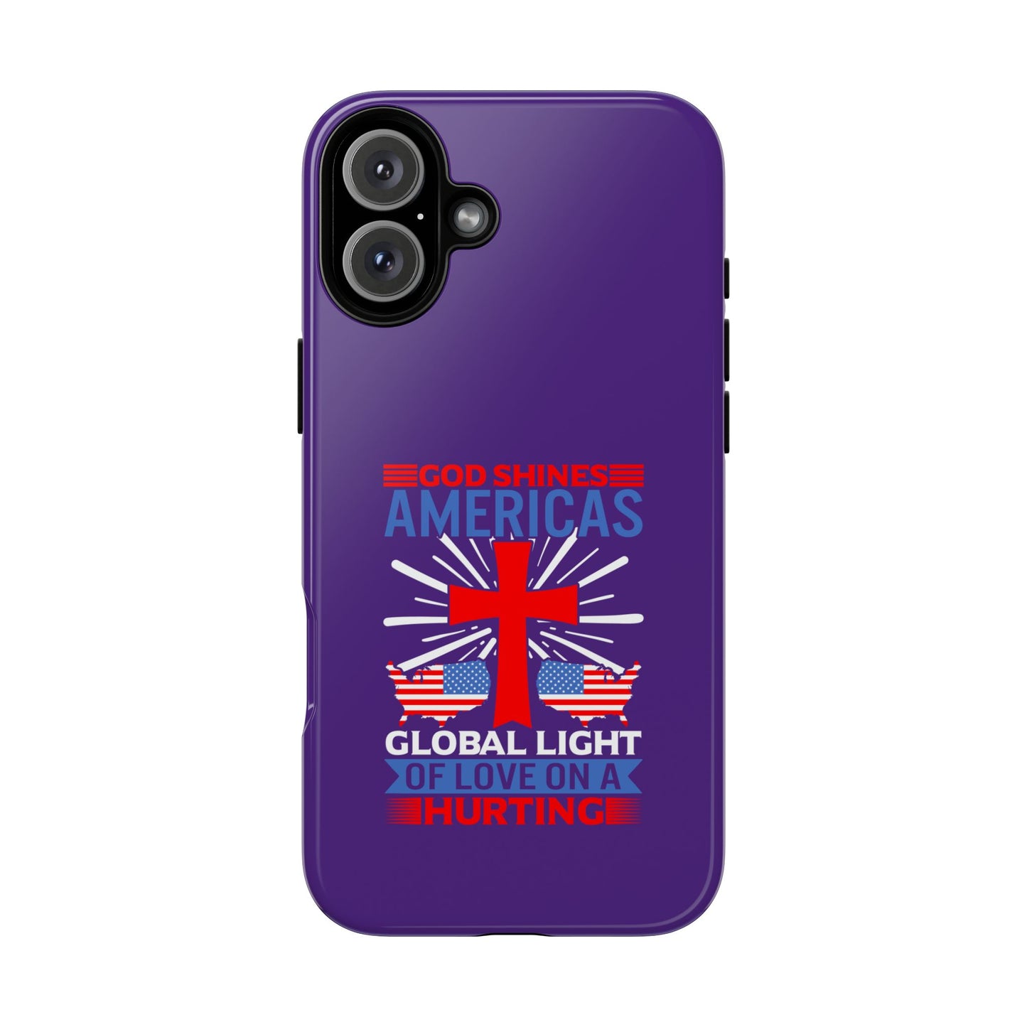 God Shines Global Light Of Love Cellphone Case