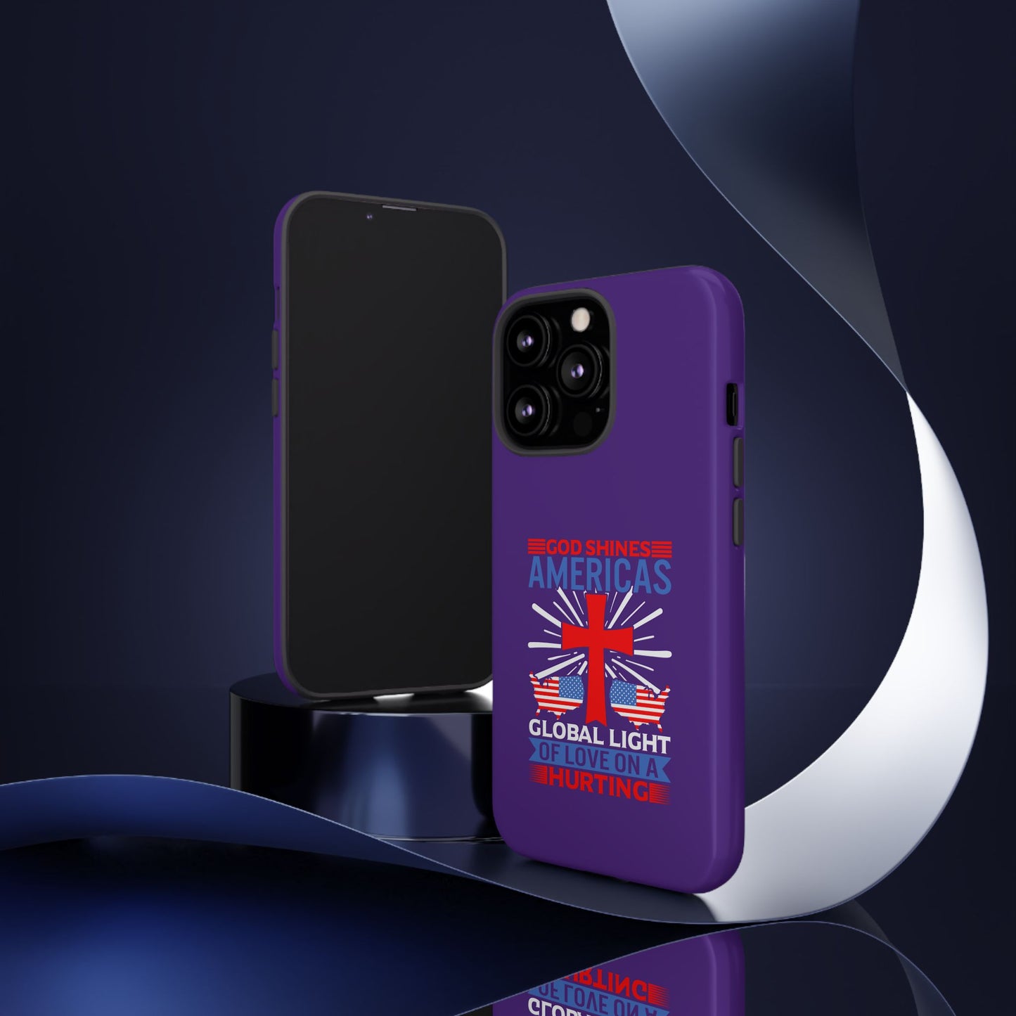 God Shines Global Light Of Love Cellphone Case