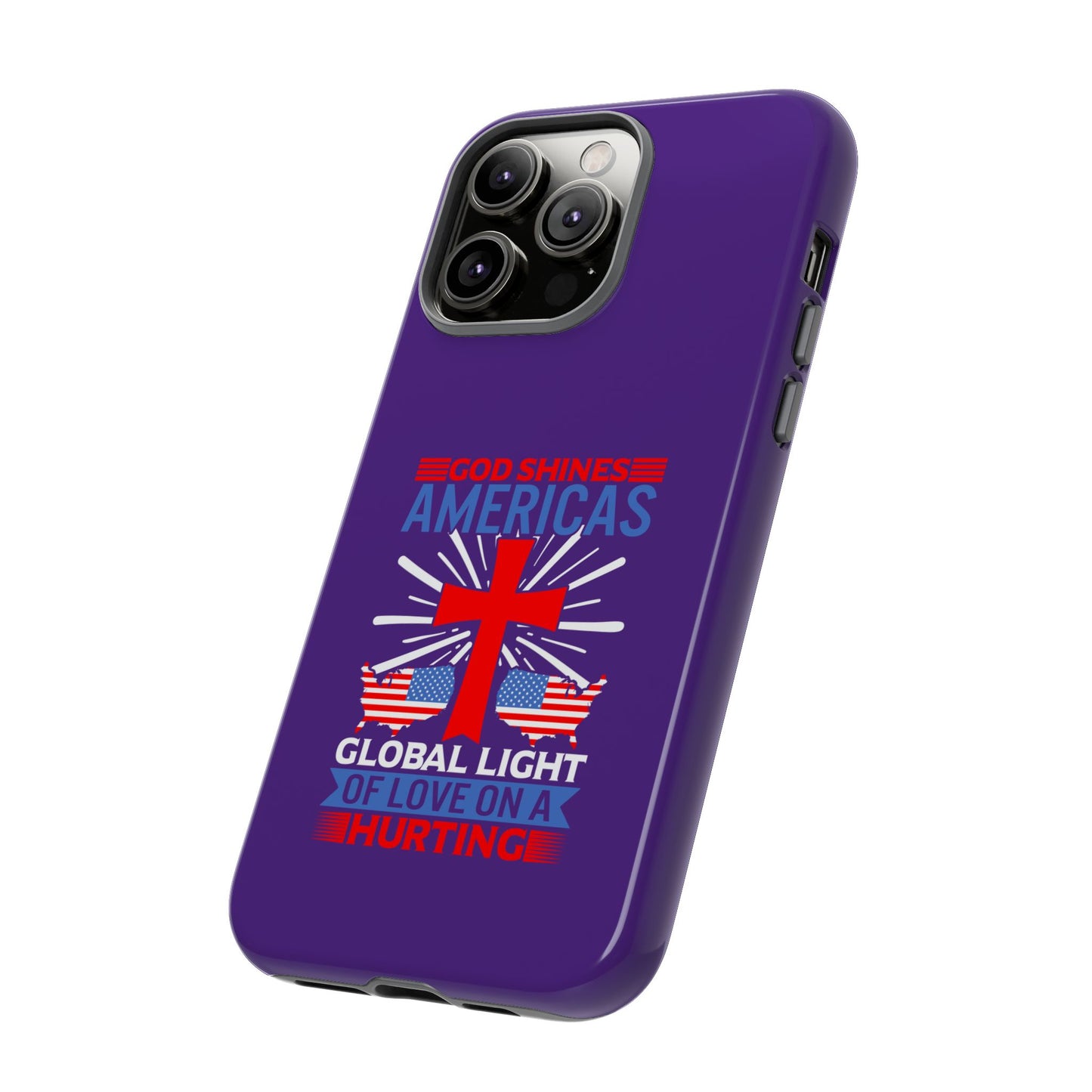 God Shines Global Light Of Love Cellphone Case