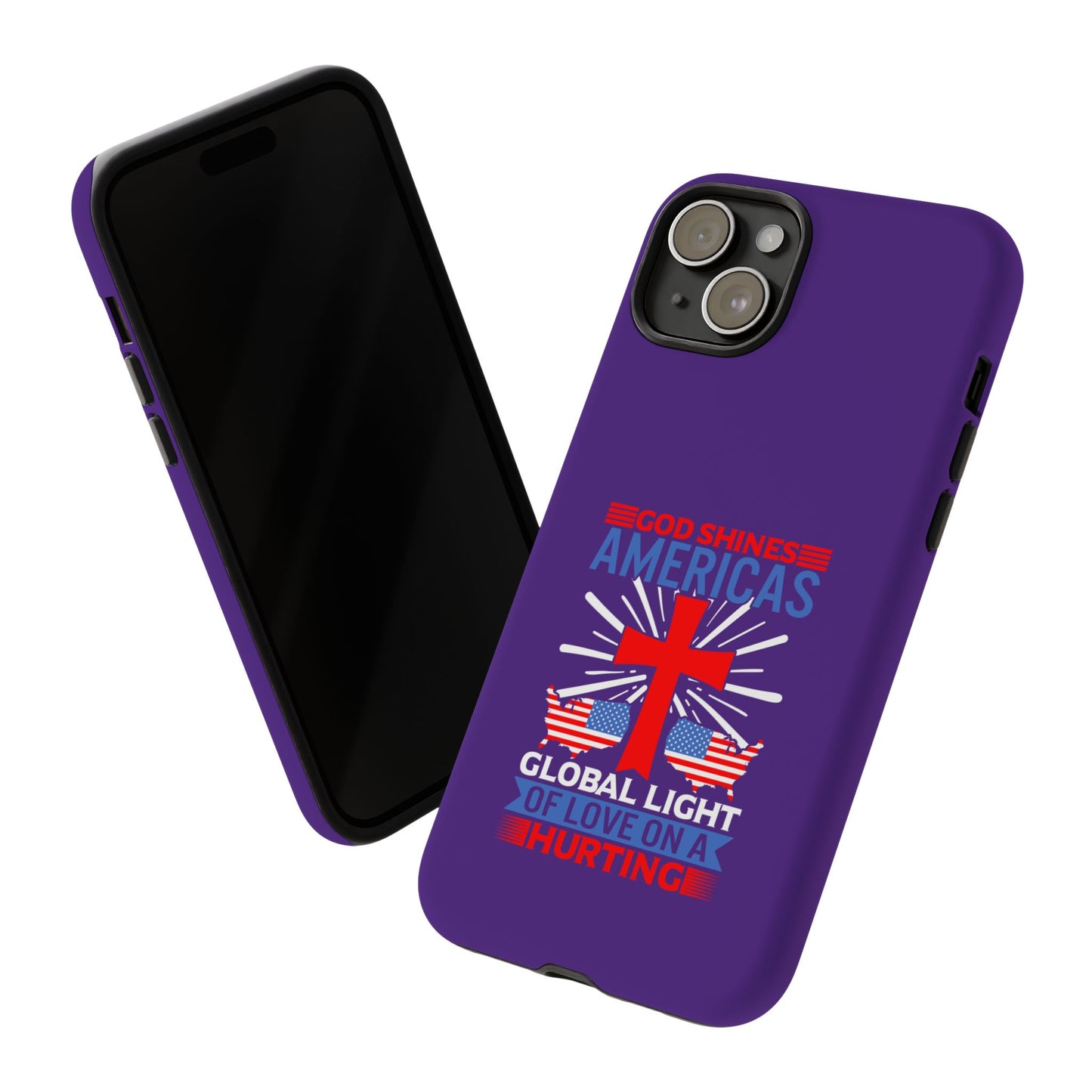 God Shines Global Light Of Love Cellphone Case