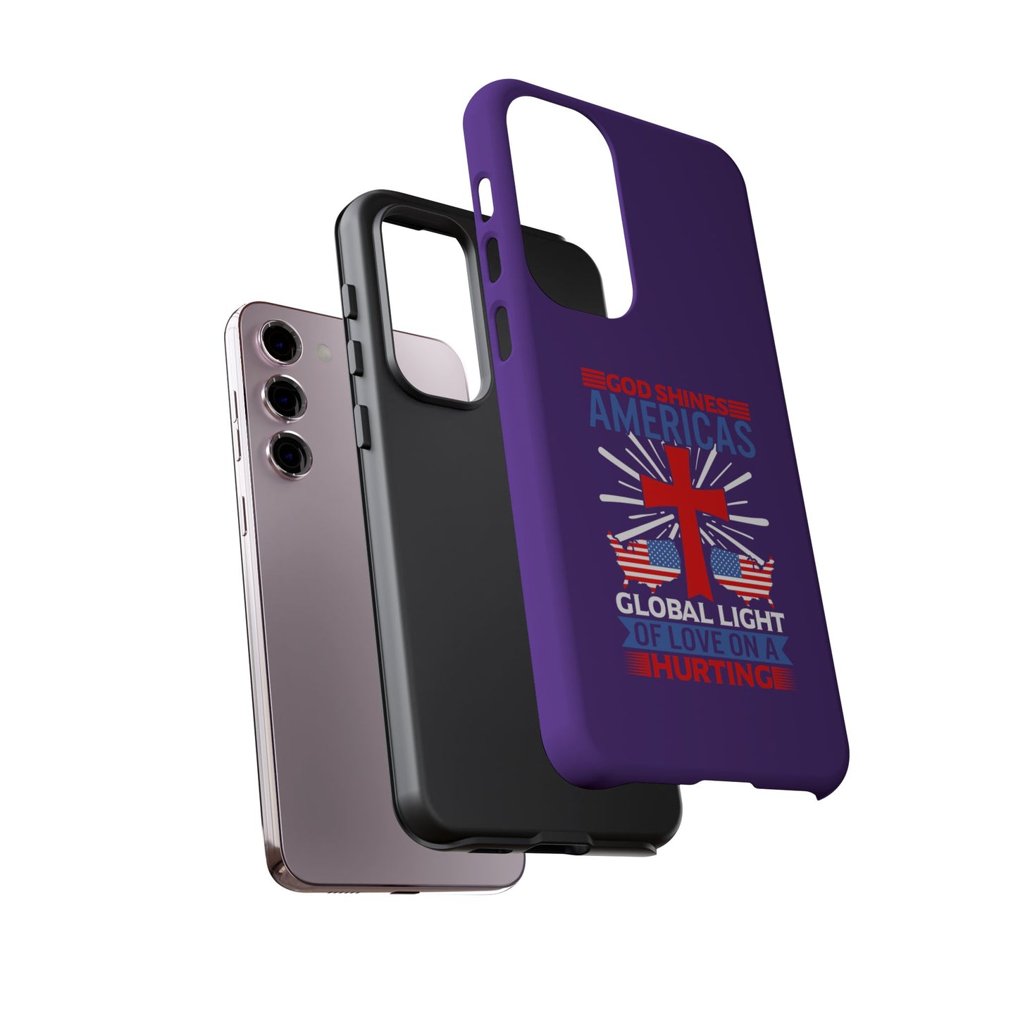 God Shines Global Light Of Love Cellphone Case