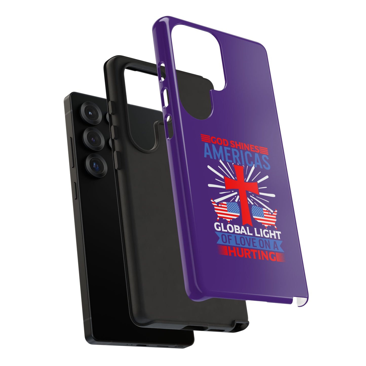 God Shines Global Light Of Love Cellphone Case