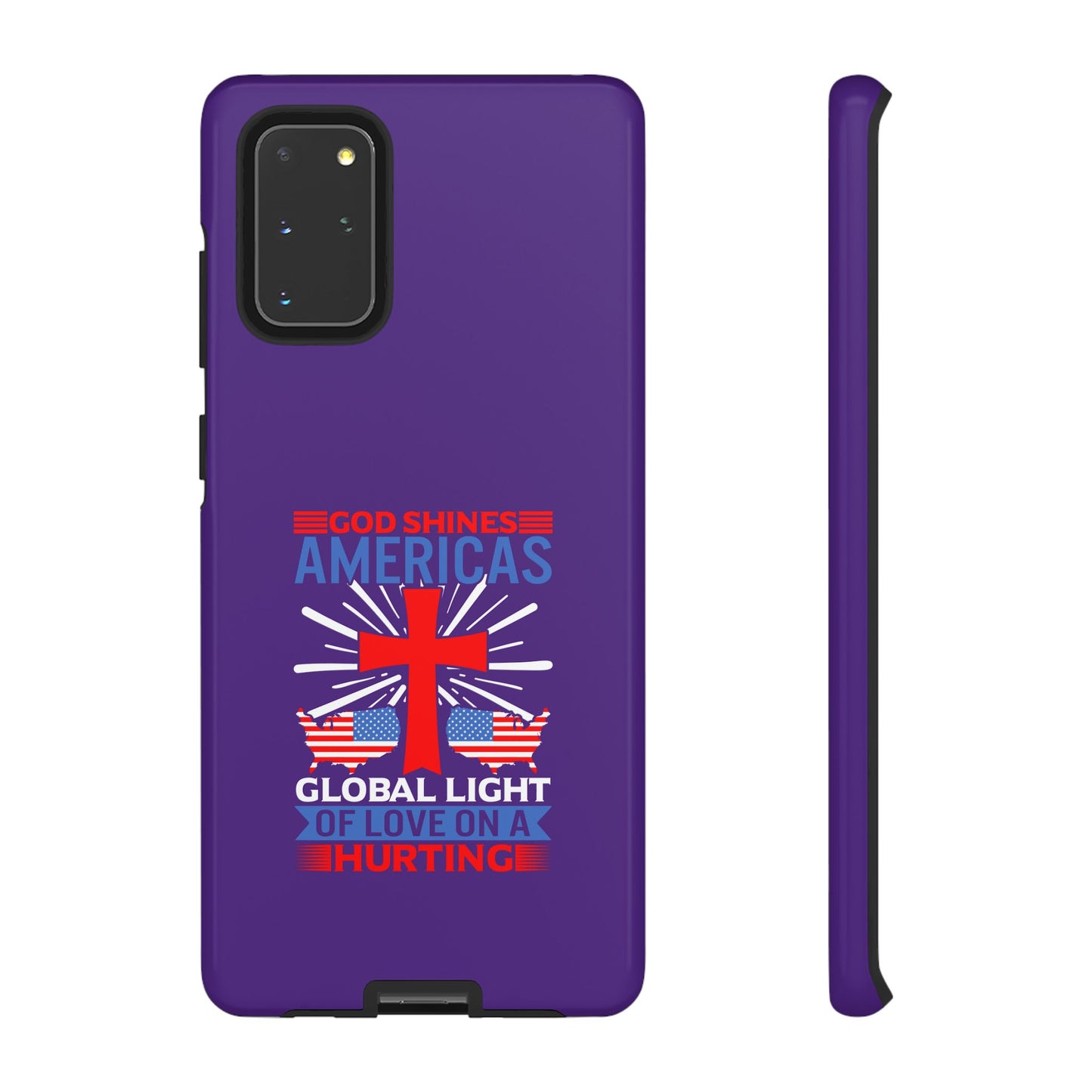 God Shines Global Light Of Love Cellphone Case