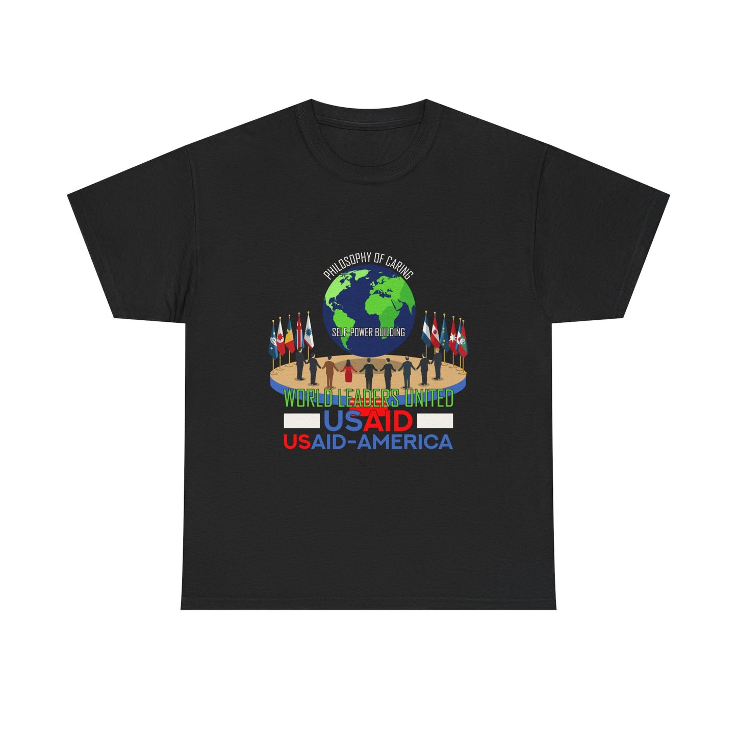 Unite for Humanity: The "Philosophy of Caring" T-Shirt