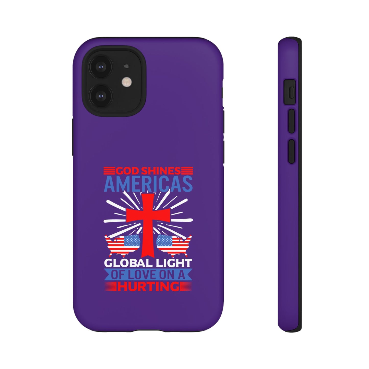 God Shines Global Light Of Love Cellphone Case