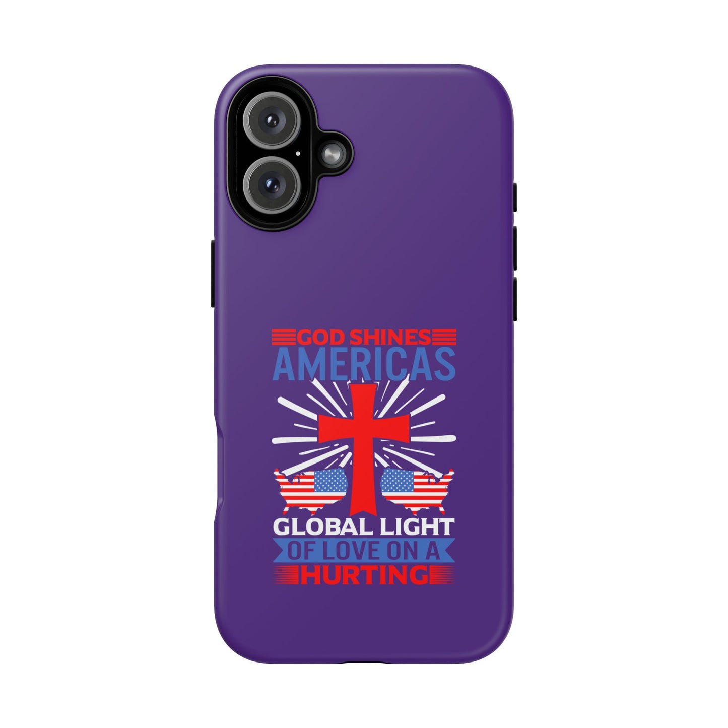 God Shines Global Light Of Love Cellphone Case