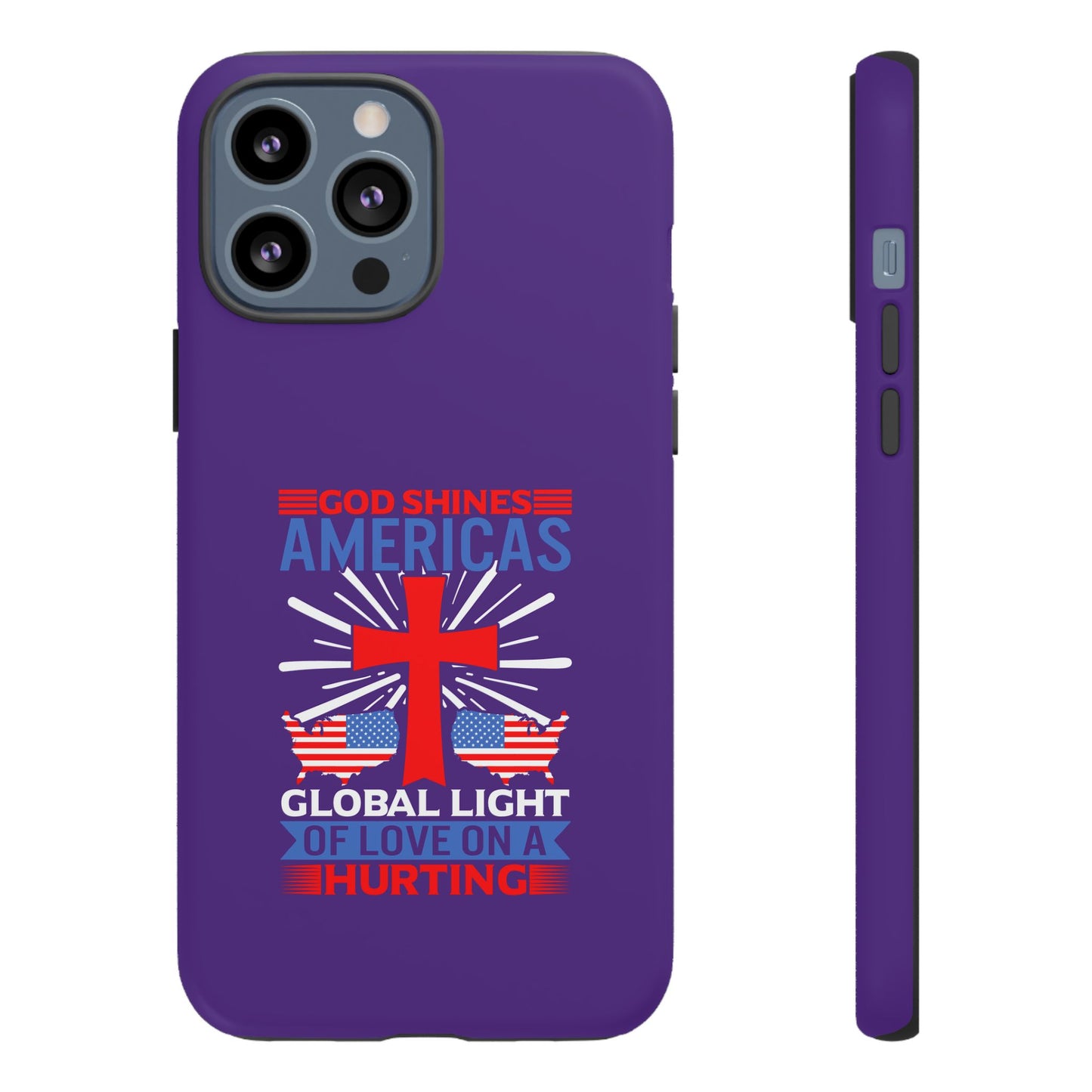 God Shines Global Light Of Love Cellphone Case