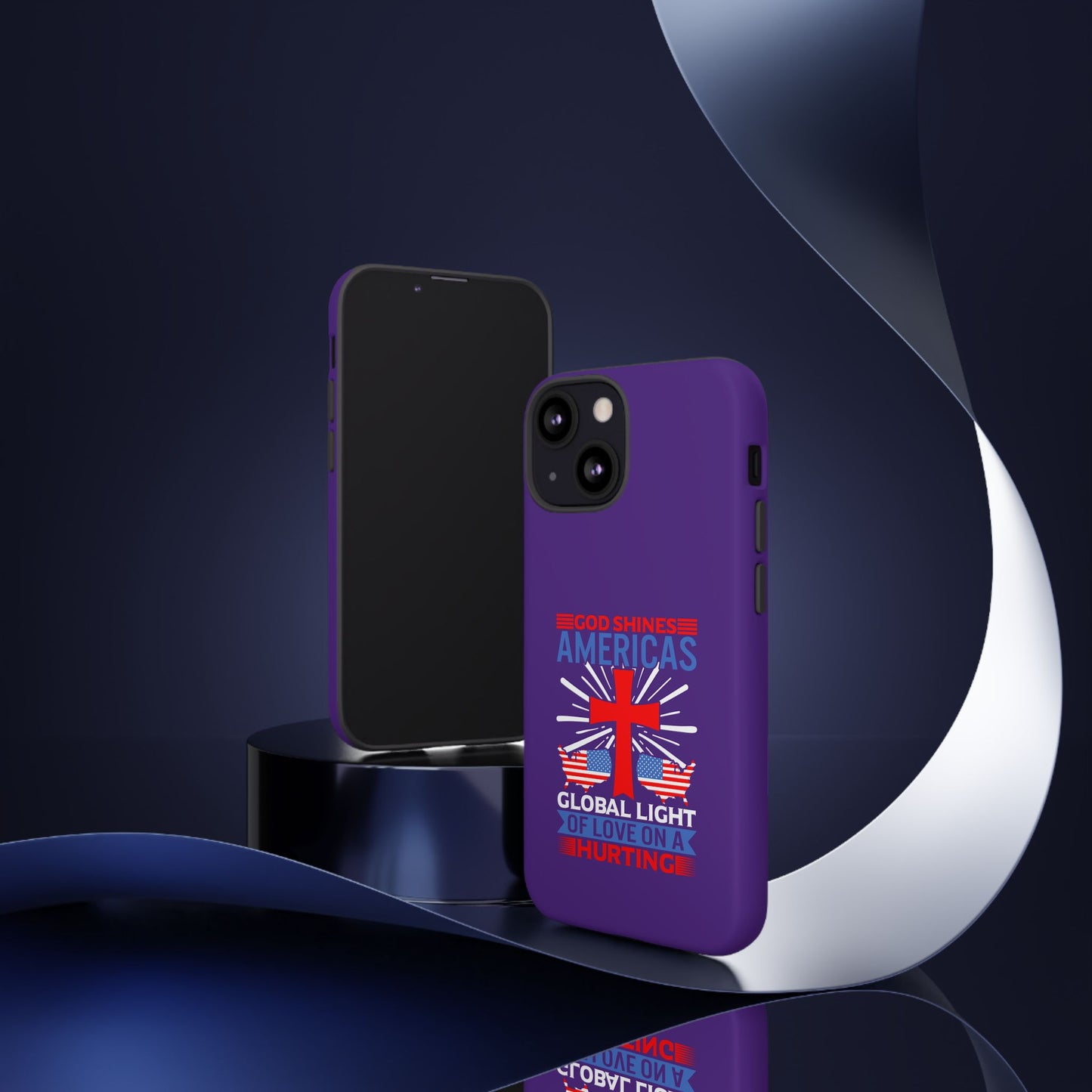 God Shines Global Light Of Love Cellphone Case