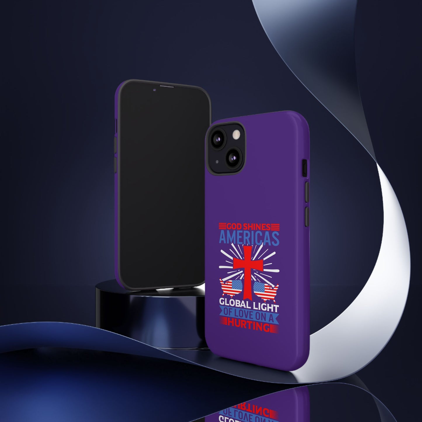 God Shines Global Light Of Love Cellphone Case
