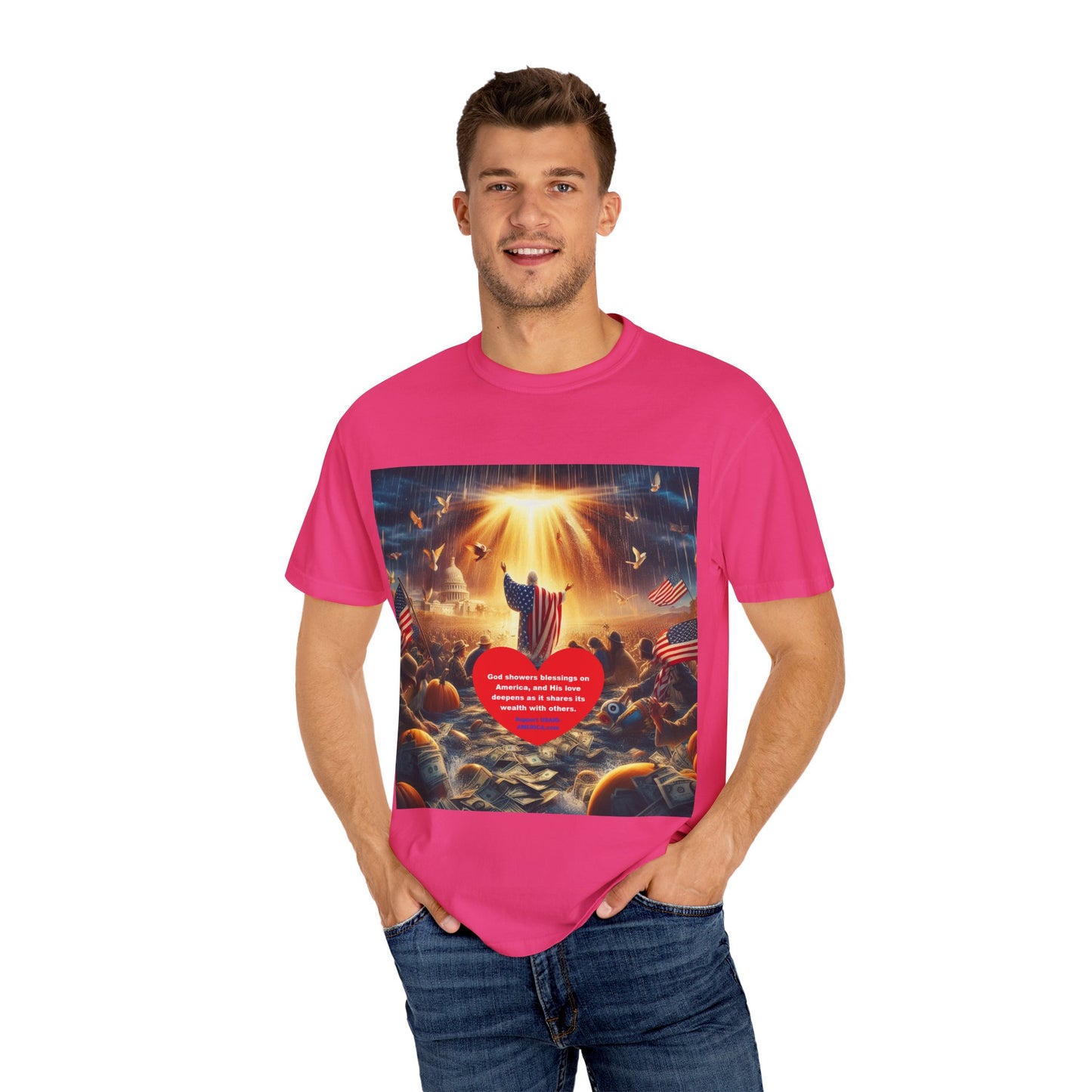 American's Share Their Blessings Unisex T-Shirt