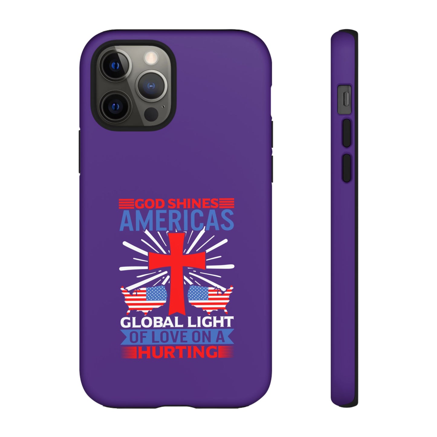 God Shines Global Light Of Love Cellphone Case