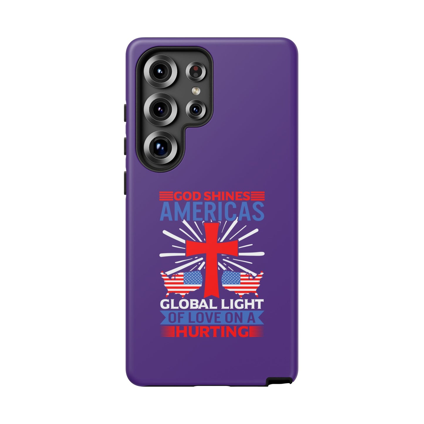 God Shines Global Light Of Love Cellphone Case