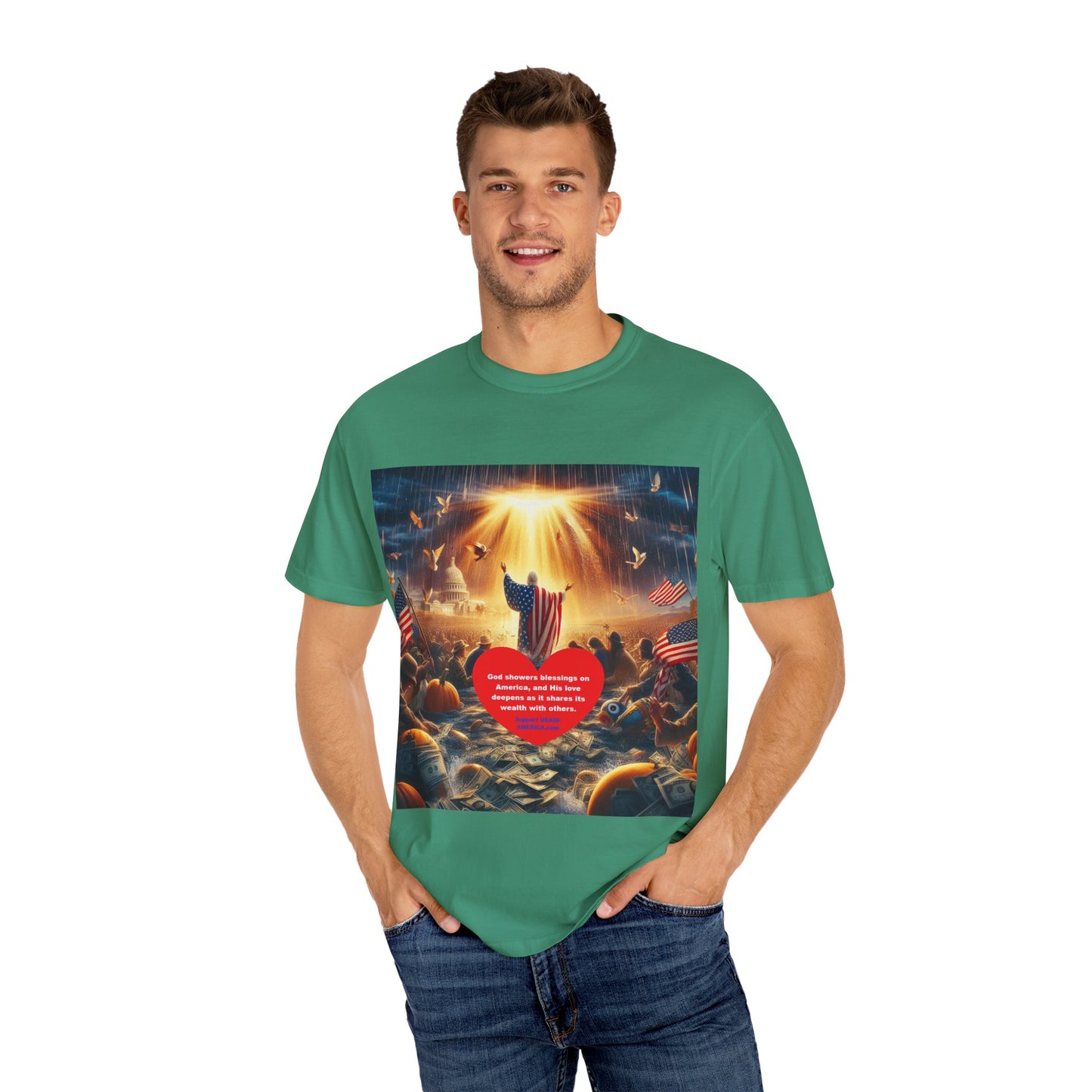 American's Share Their Blessings Unisex T-Shirt