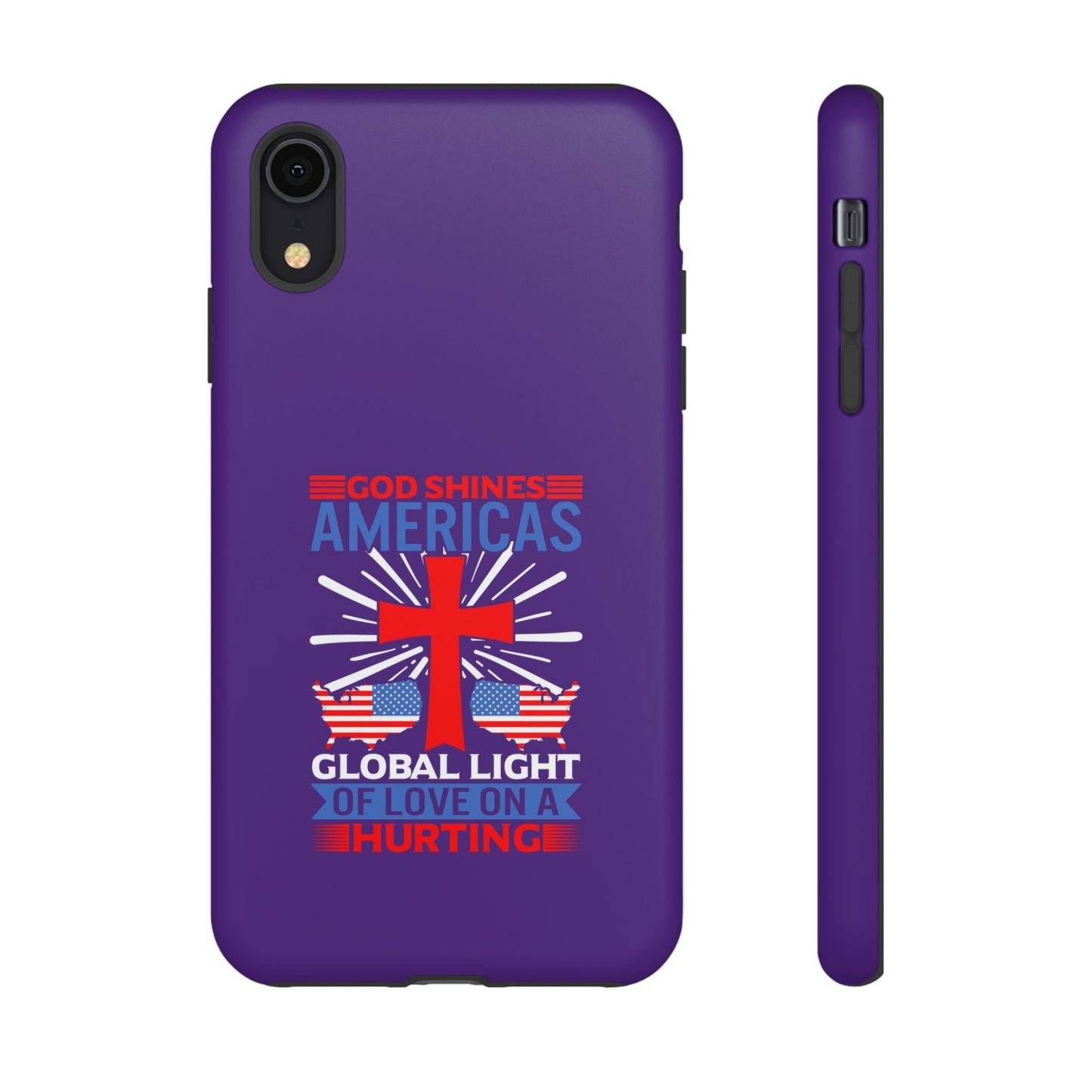God Shines Global Light Of Love Cellphone Case