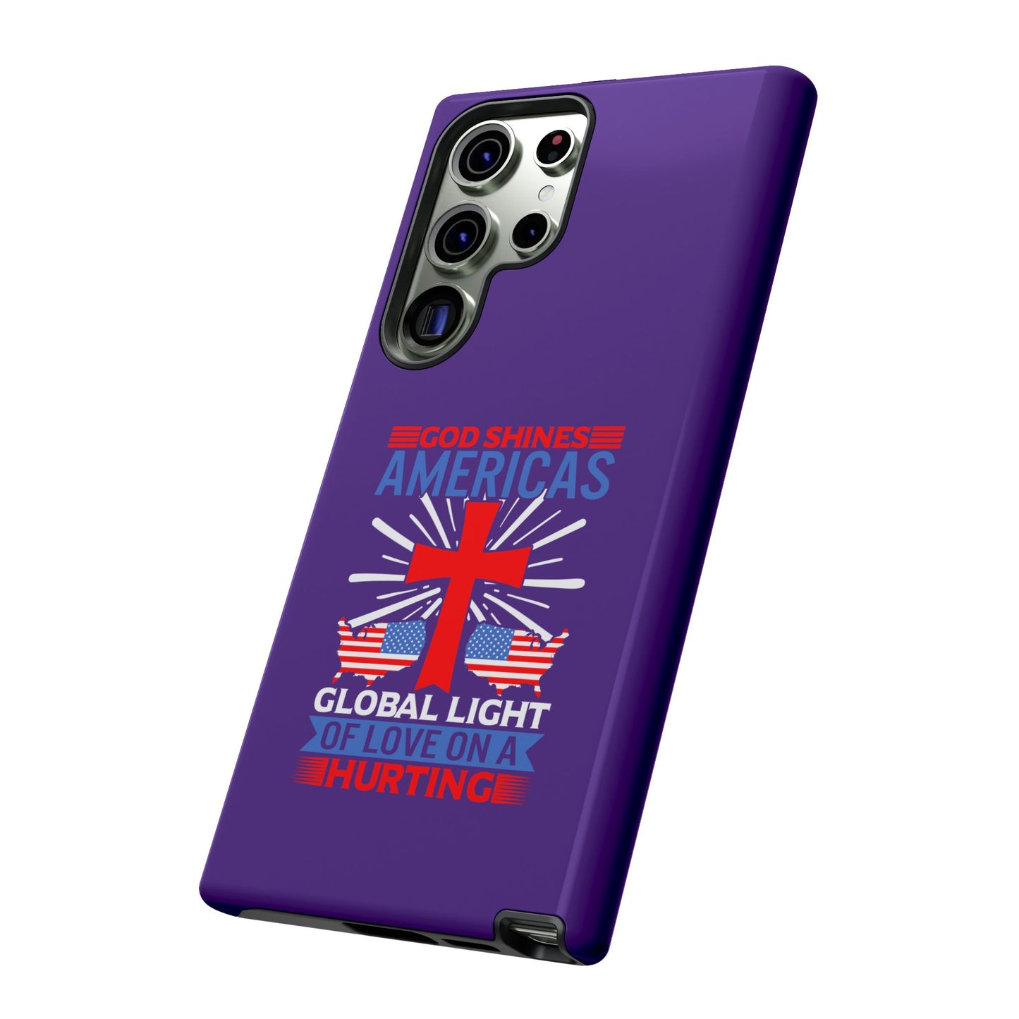 God Shines Global Light Of Love Cellphone Case