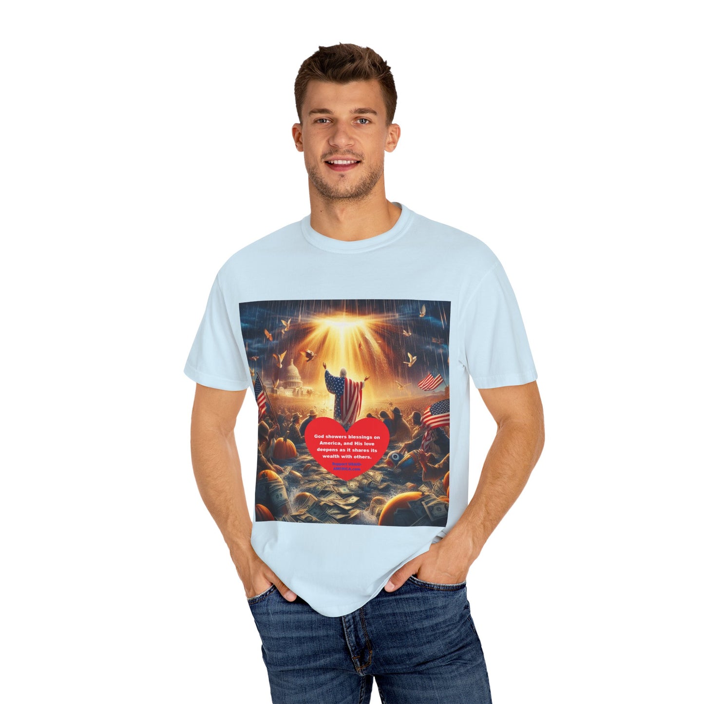 American's Share Their Blessings Unisex T-Shirt